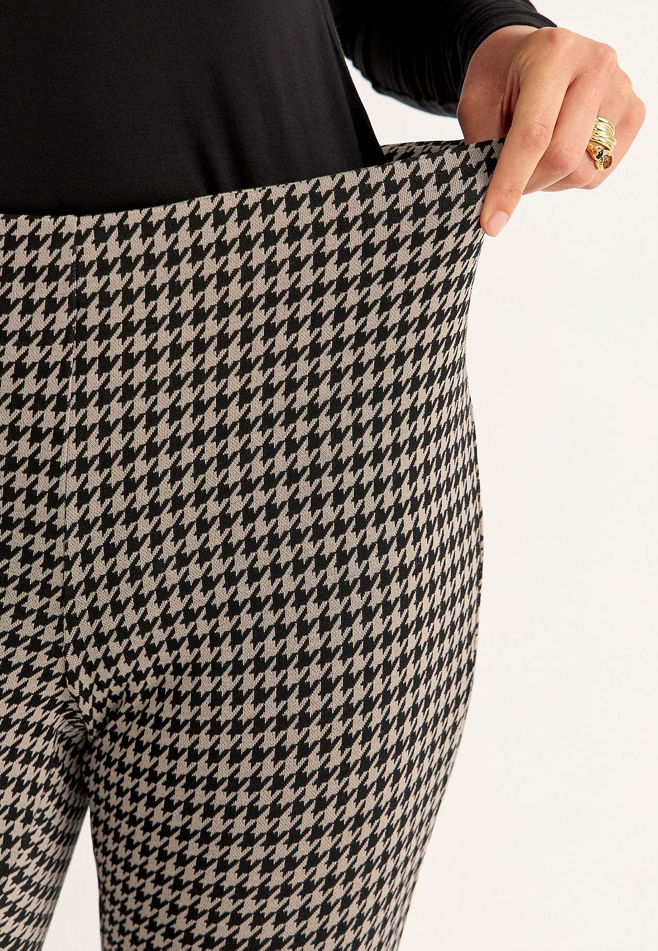 Jacquardgemusterte Leggings