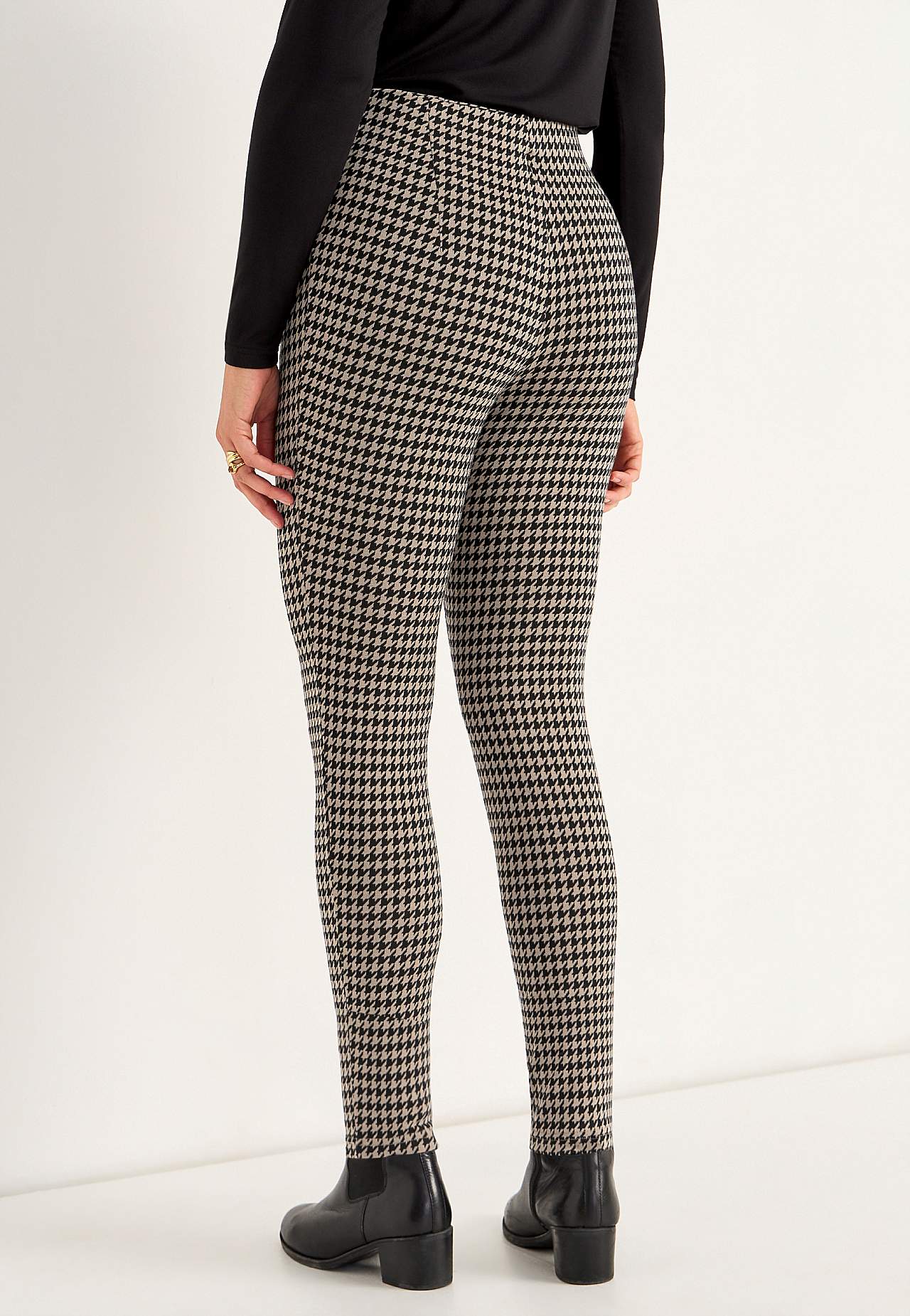 Jacquardgemusterte Leggings