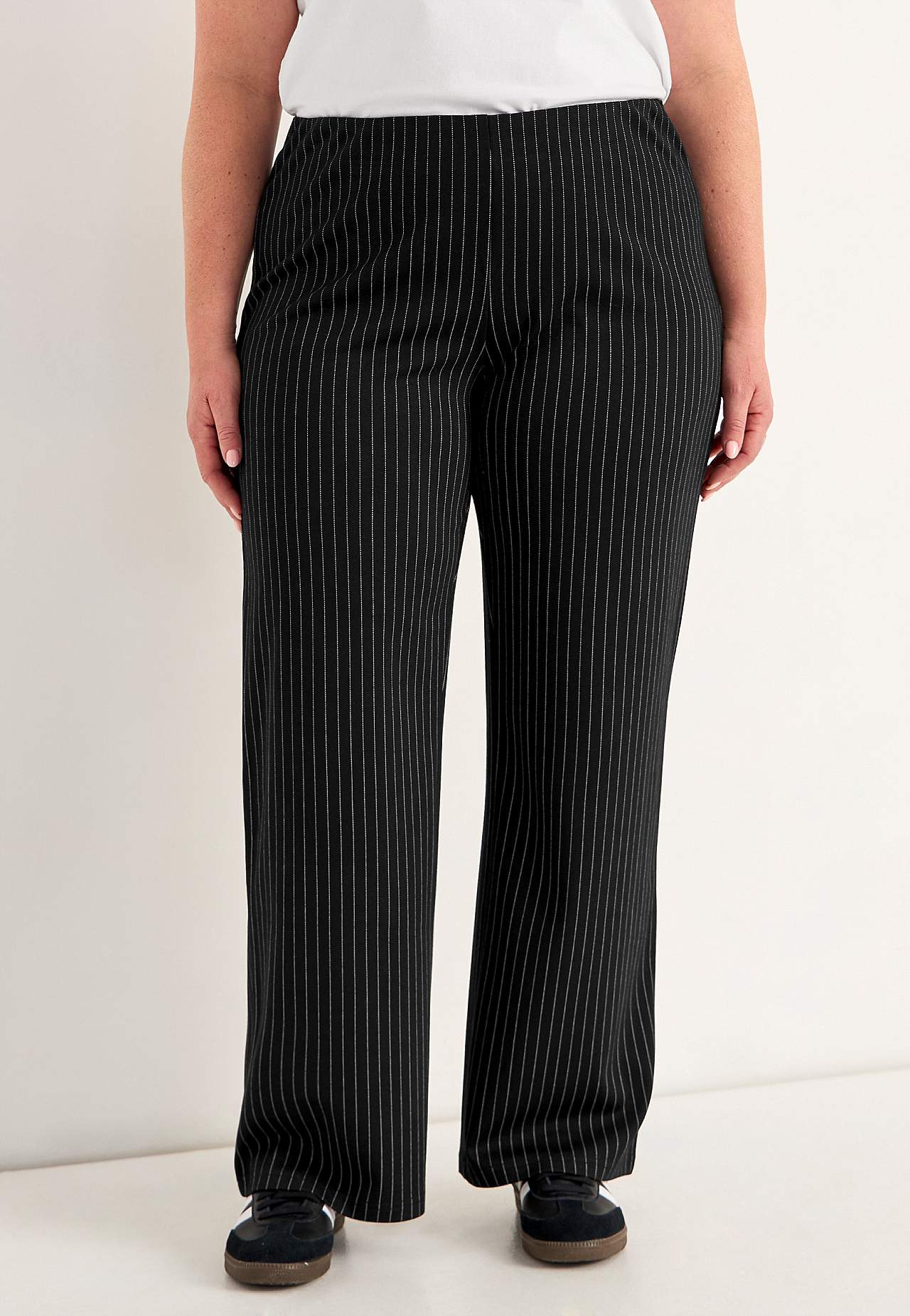 Jerseyhose mit geraden Beinen