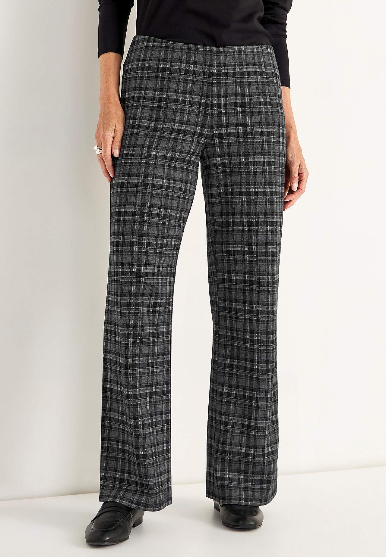 Jerseyhose mit geraden Beinen