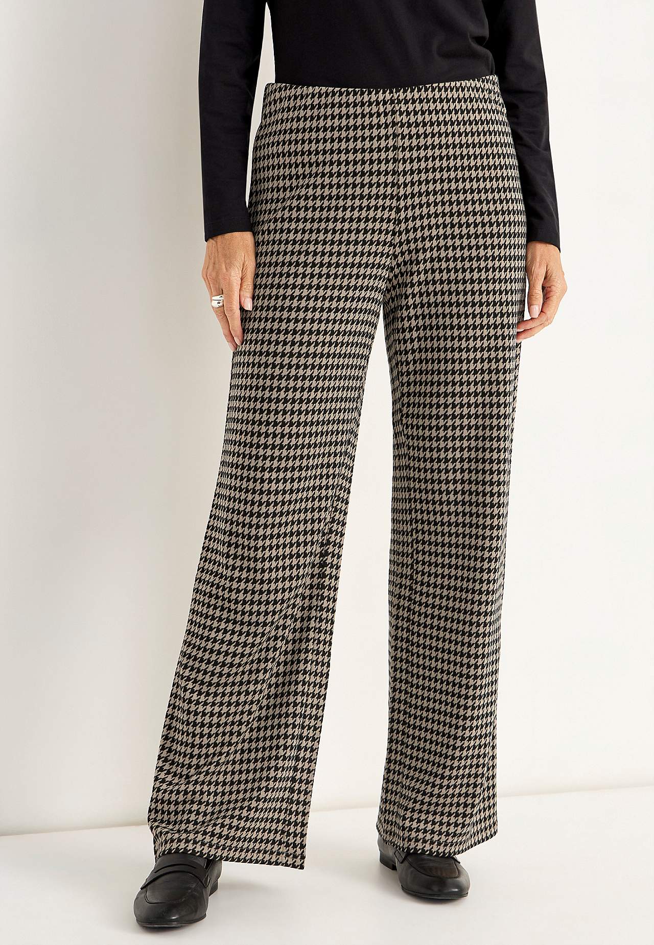 Jerseyhose mit geraden Beinen