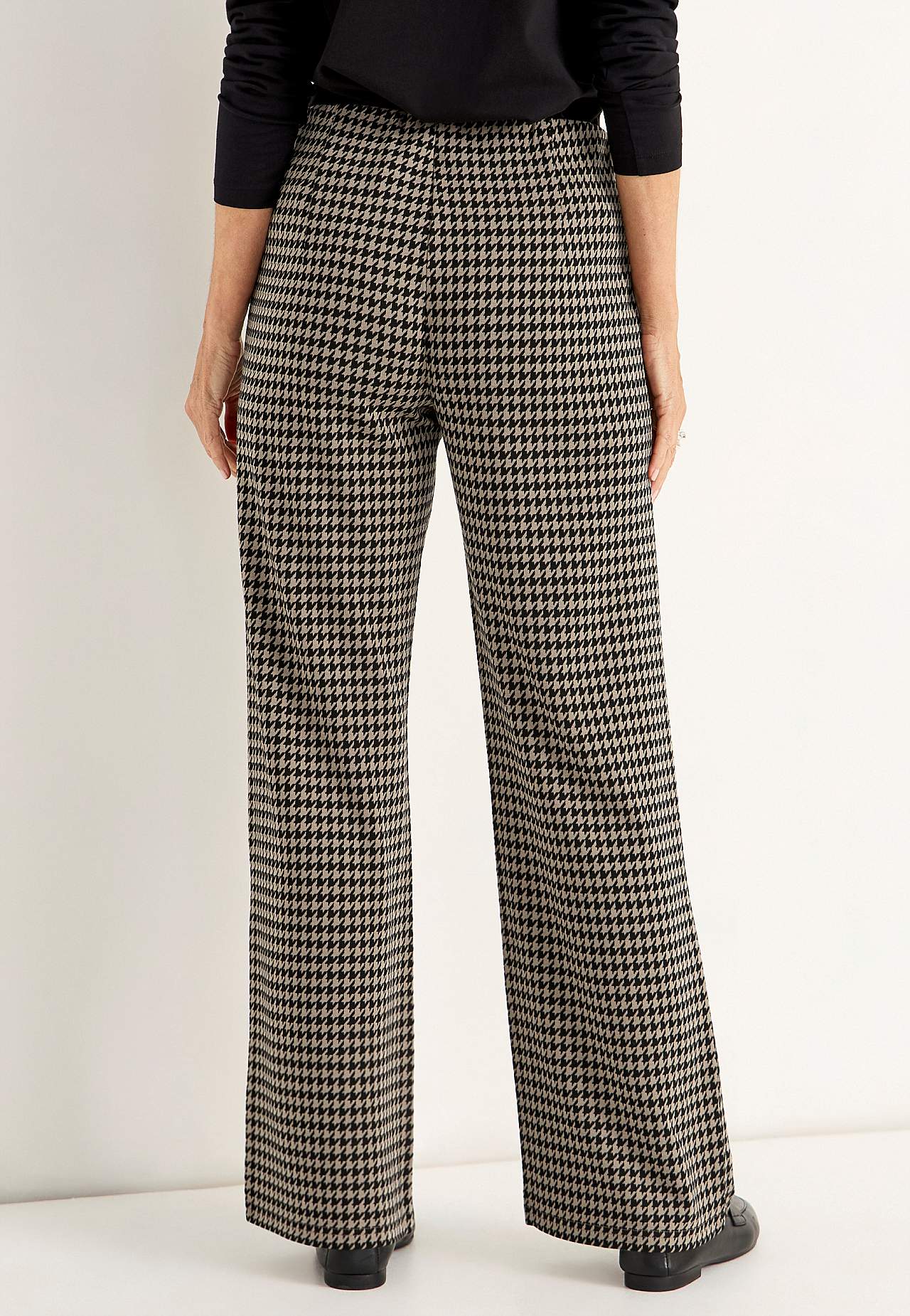 Jerseyhose mit geraden Beinen