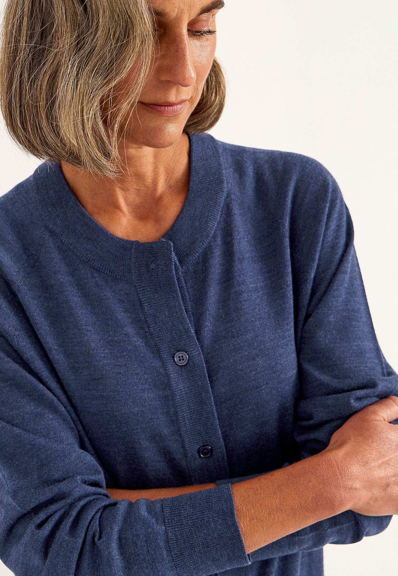 Cardigan Premium aus Merinowolle