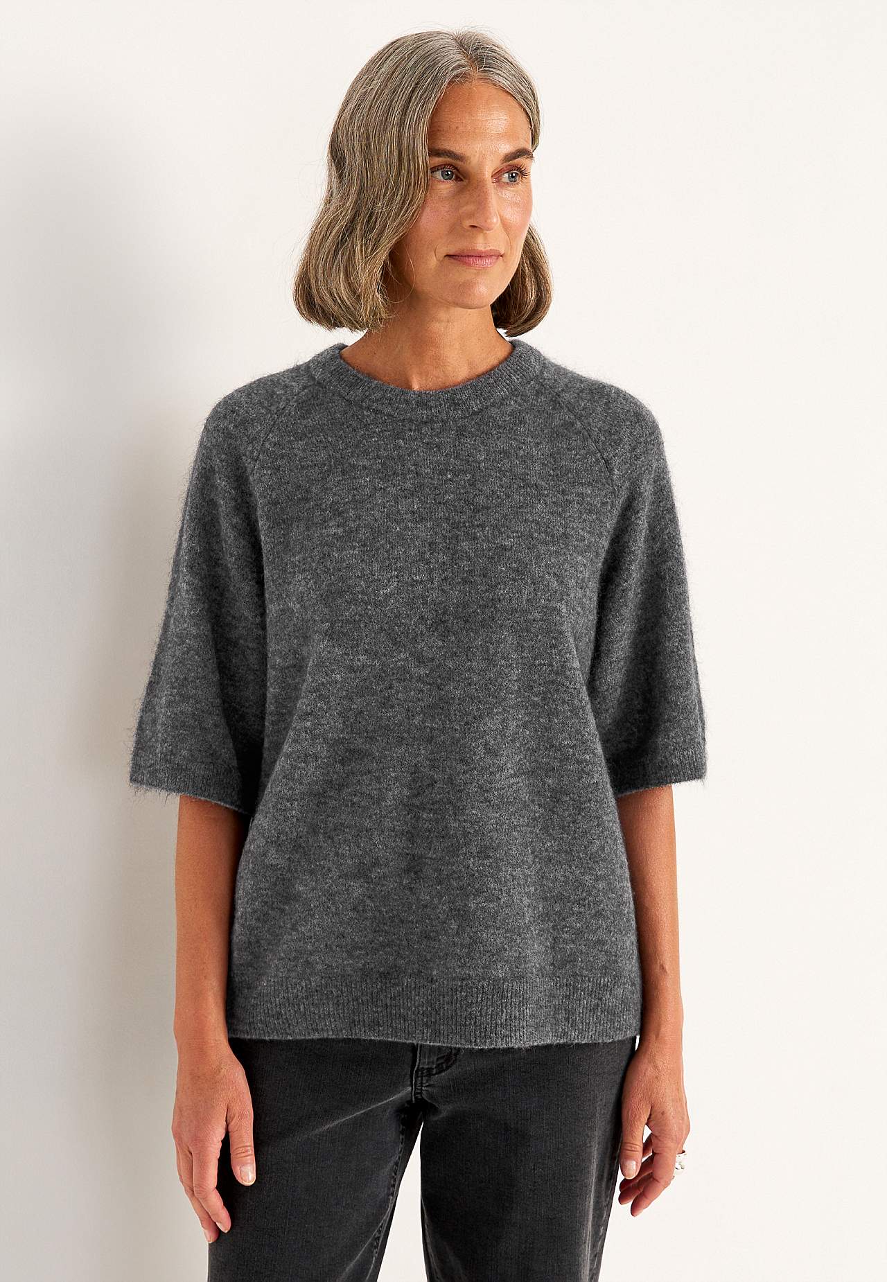 Oberteil Premium aus Mohair- und Wollmischung