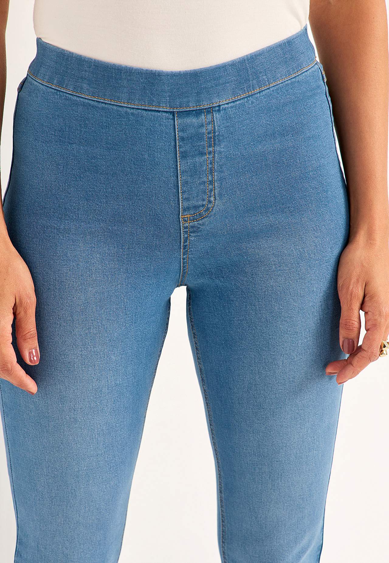 Elastische, schmale Jeggings