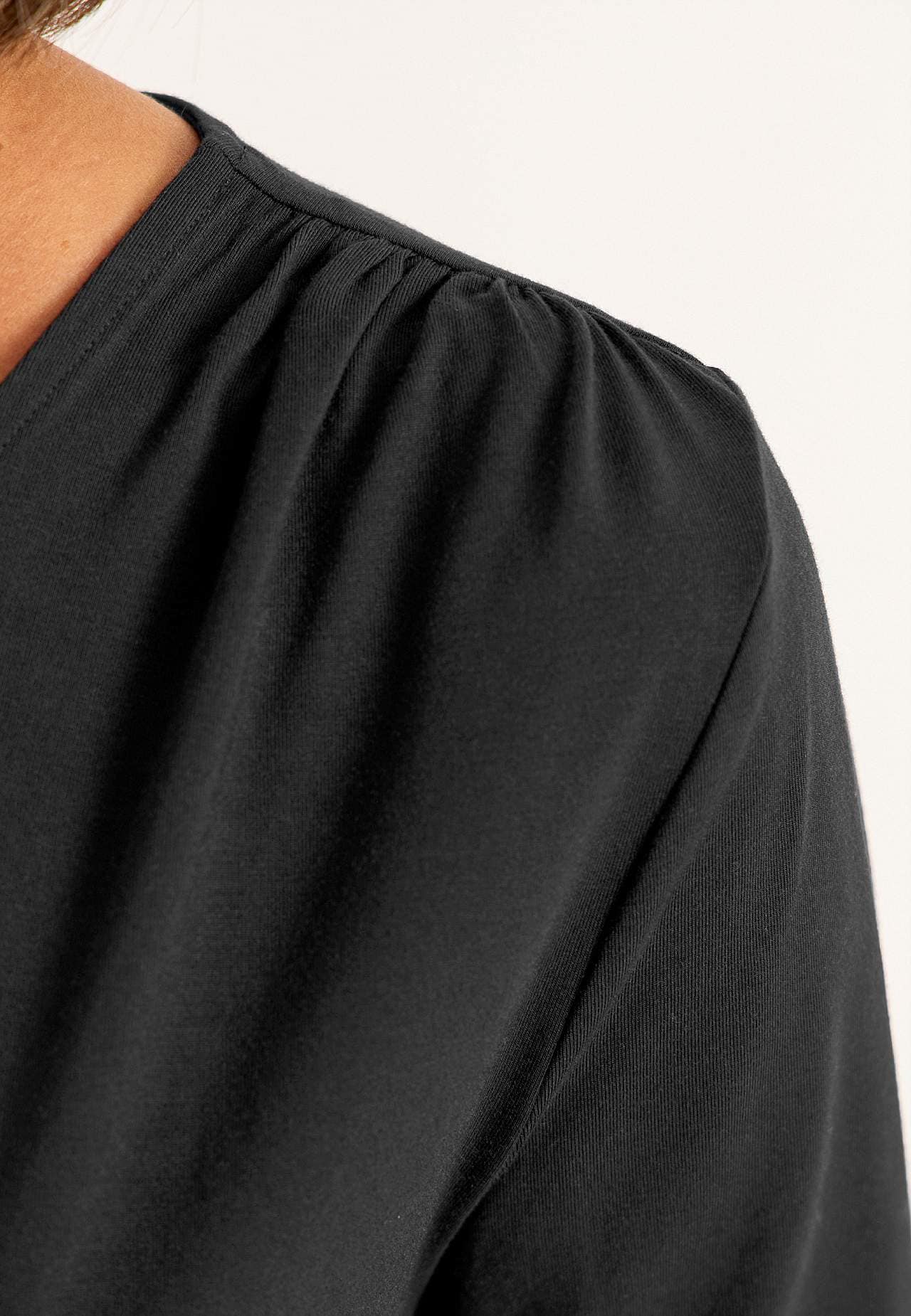 Oberteil Premium aus modal mit Kräuselungen