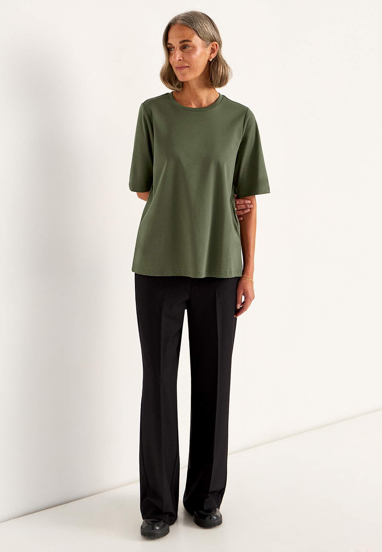 Elastisches Premium T-Shirt