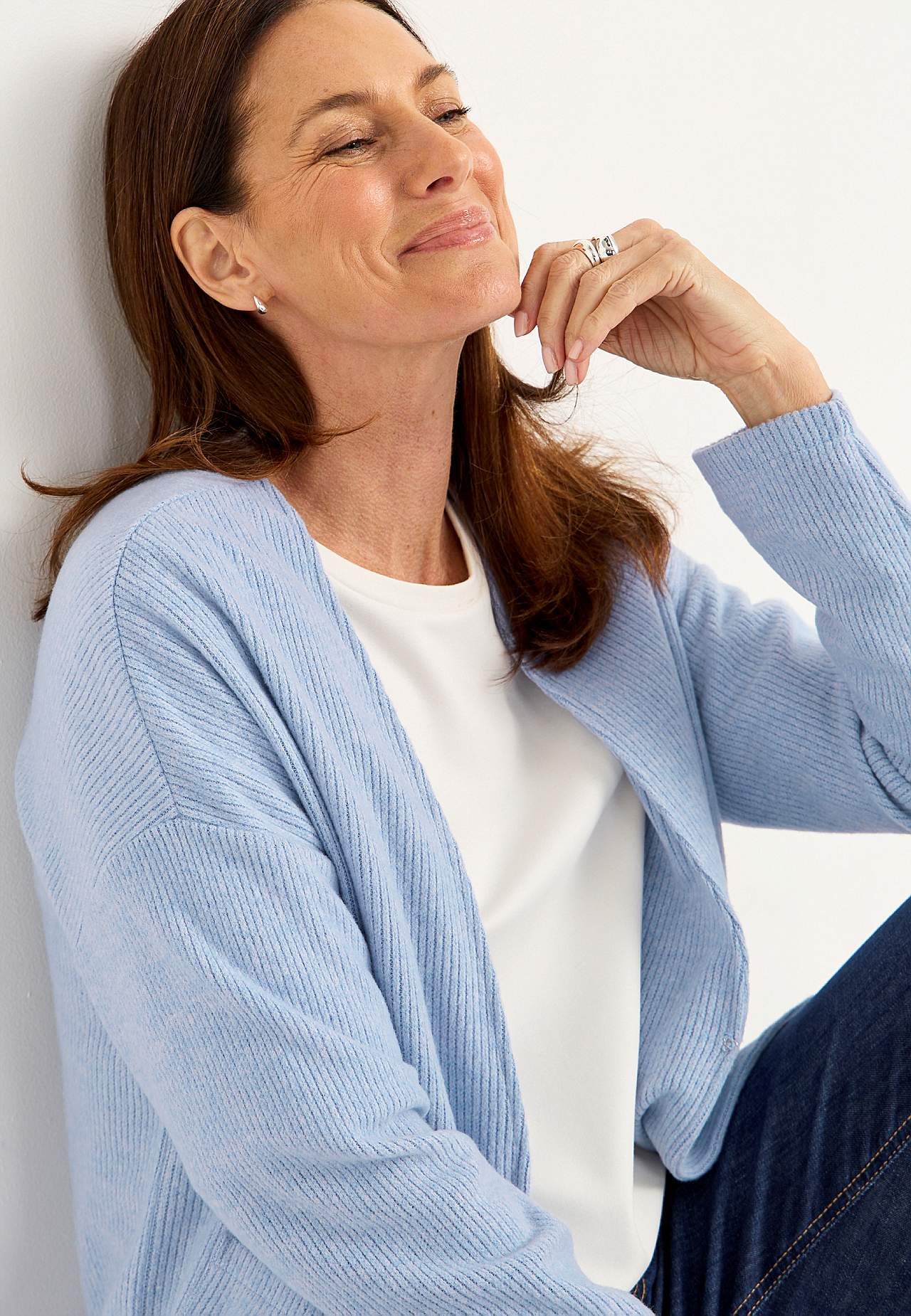 Super weicher Cardigan mit Taschen