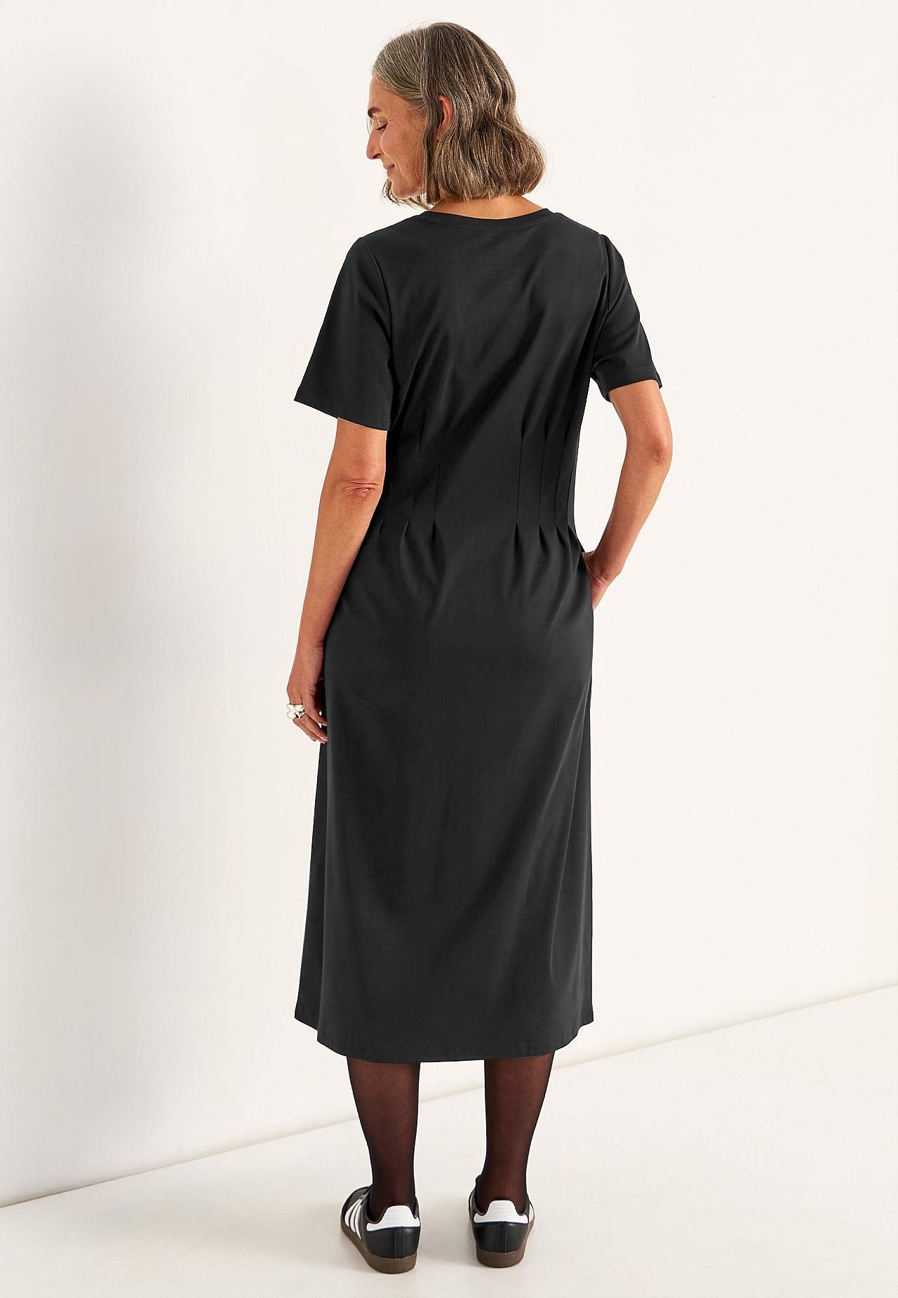 Elastisches Premium Jerseykleid