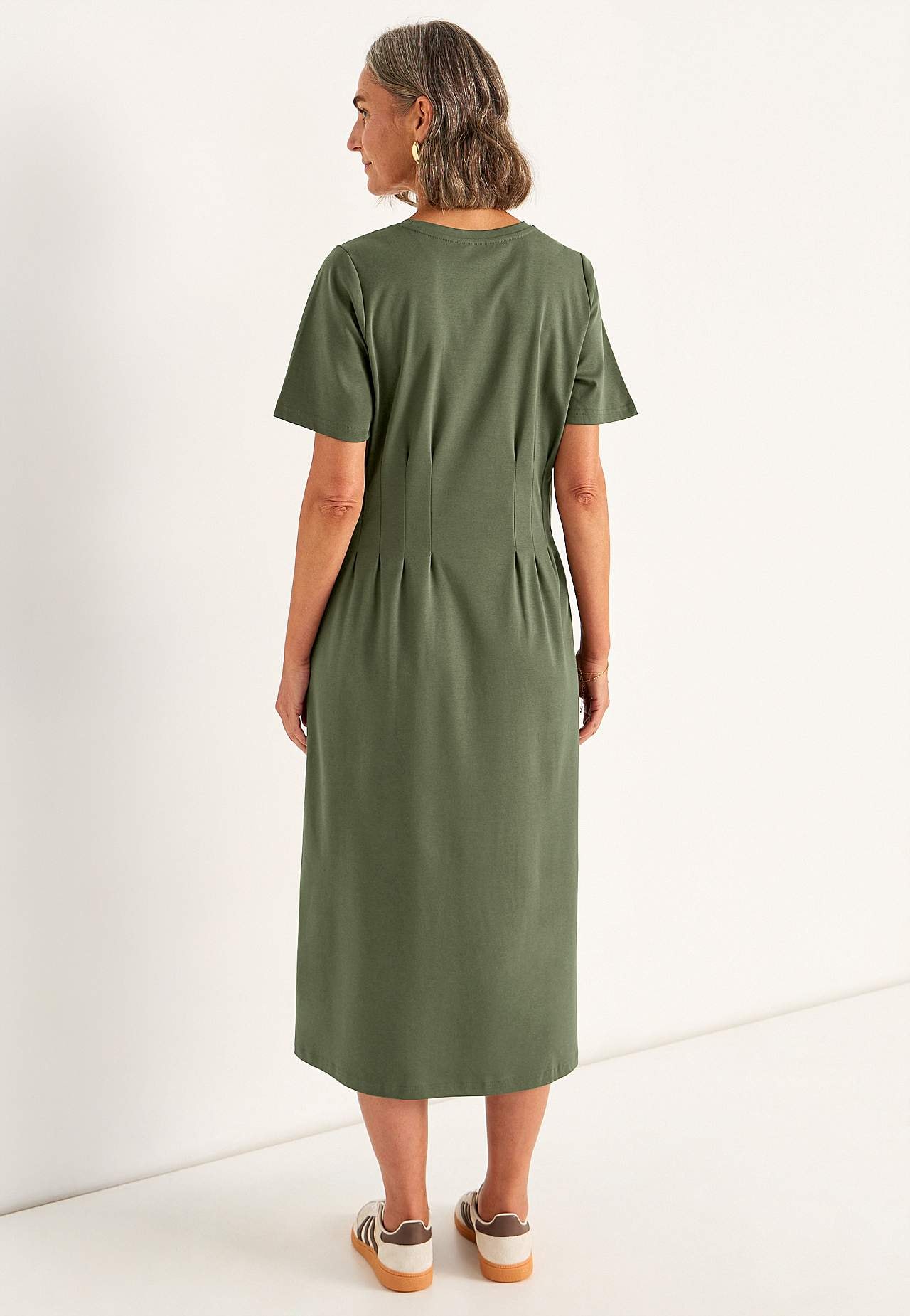 Elastisches Premium Jerseykleid