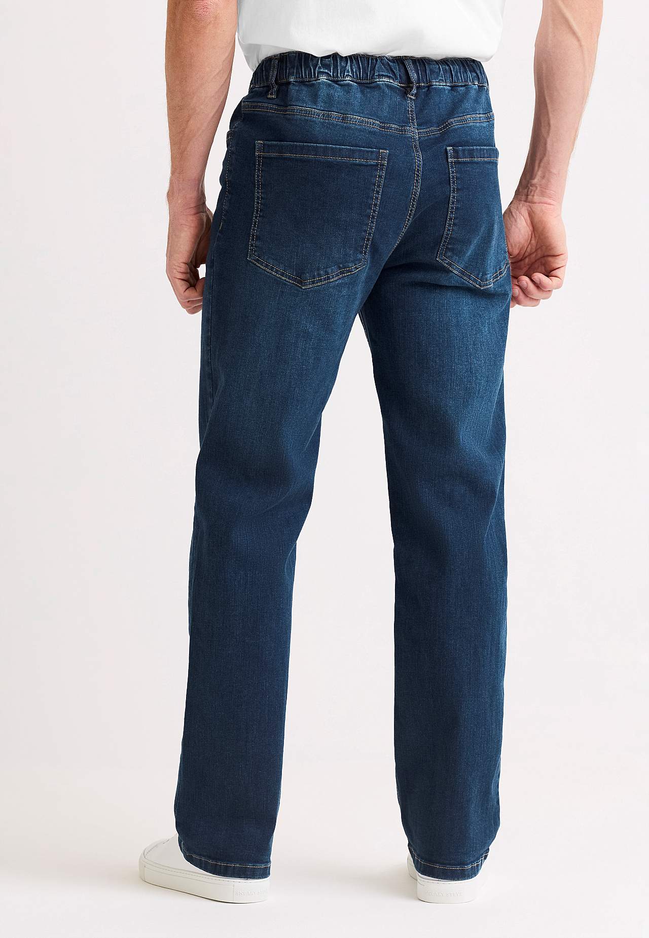 Elastische Jogger-Jeans