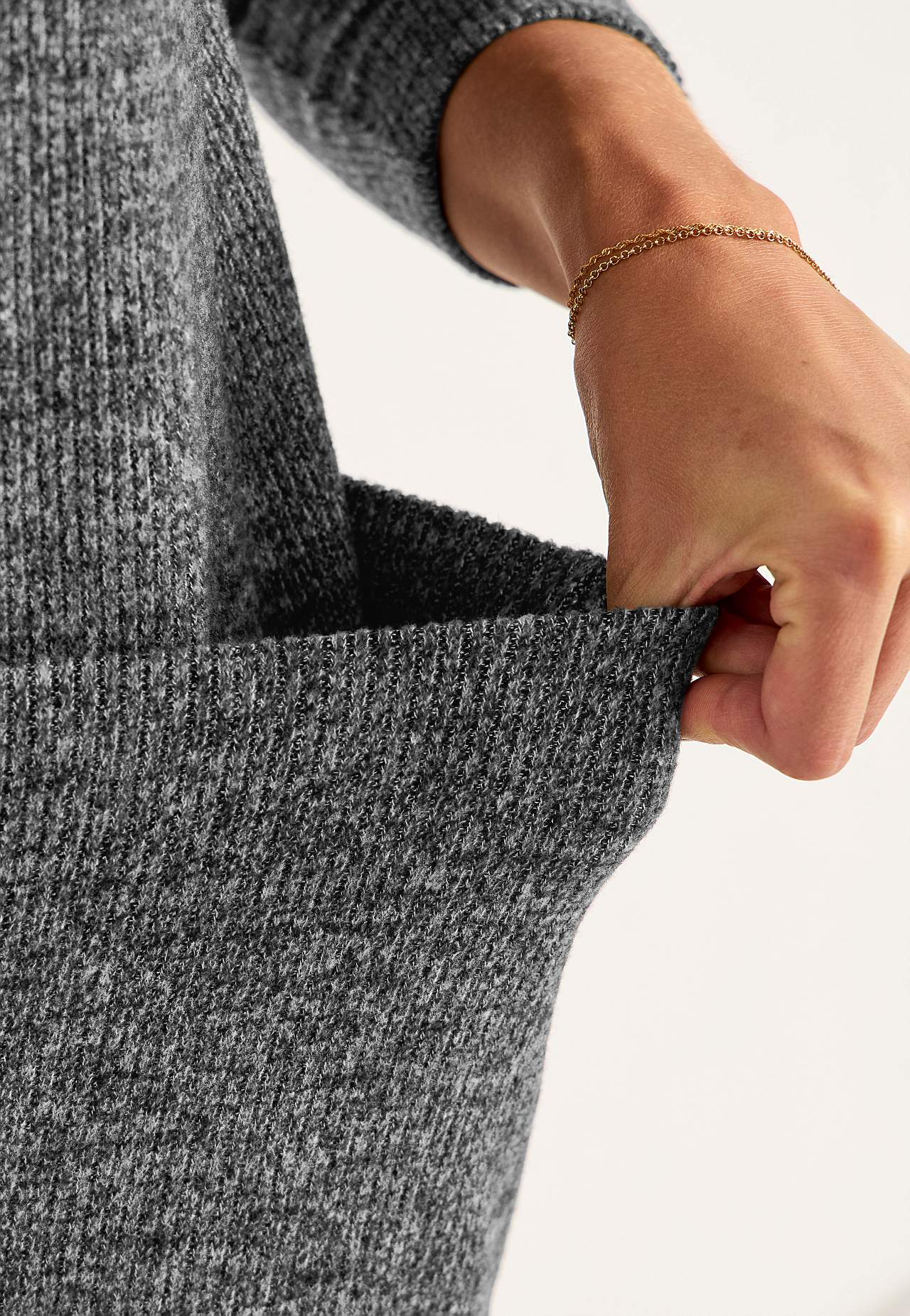 Super weicher Rock mit Schlitz Beata