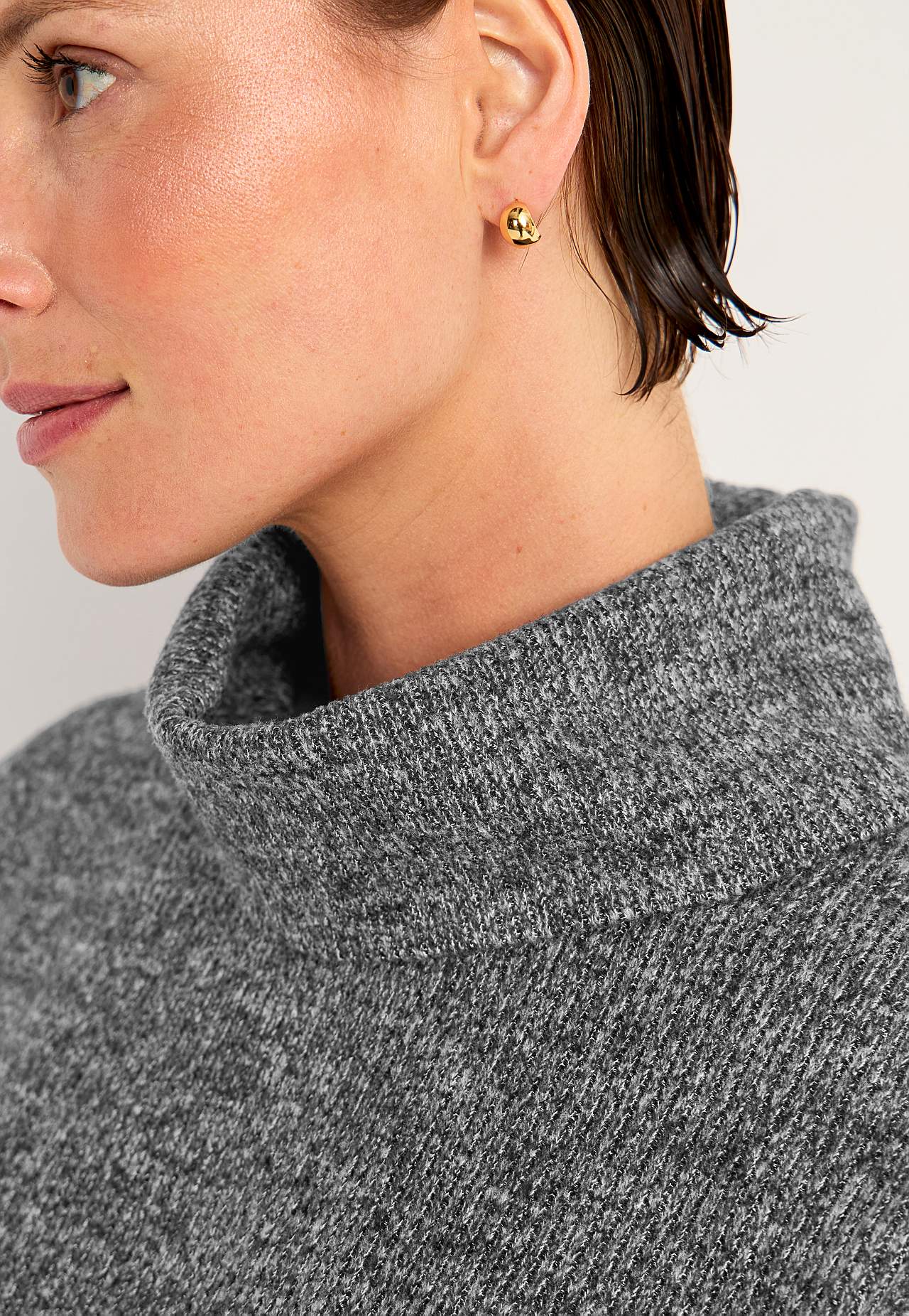 Super weicher Pullover mit Kragen Beata