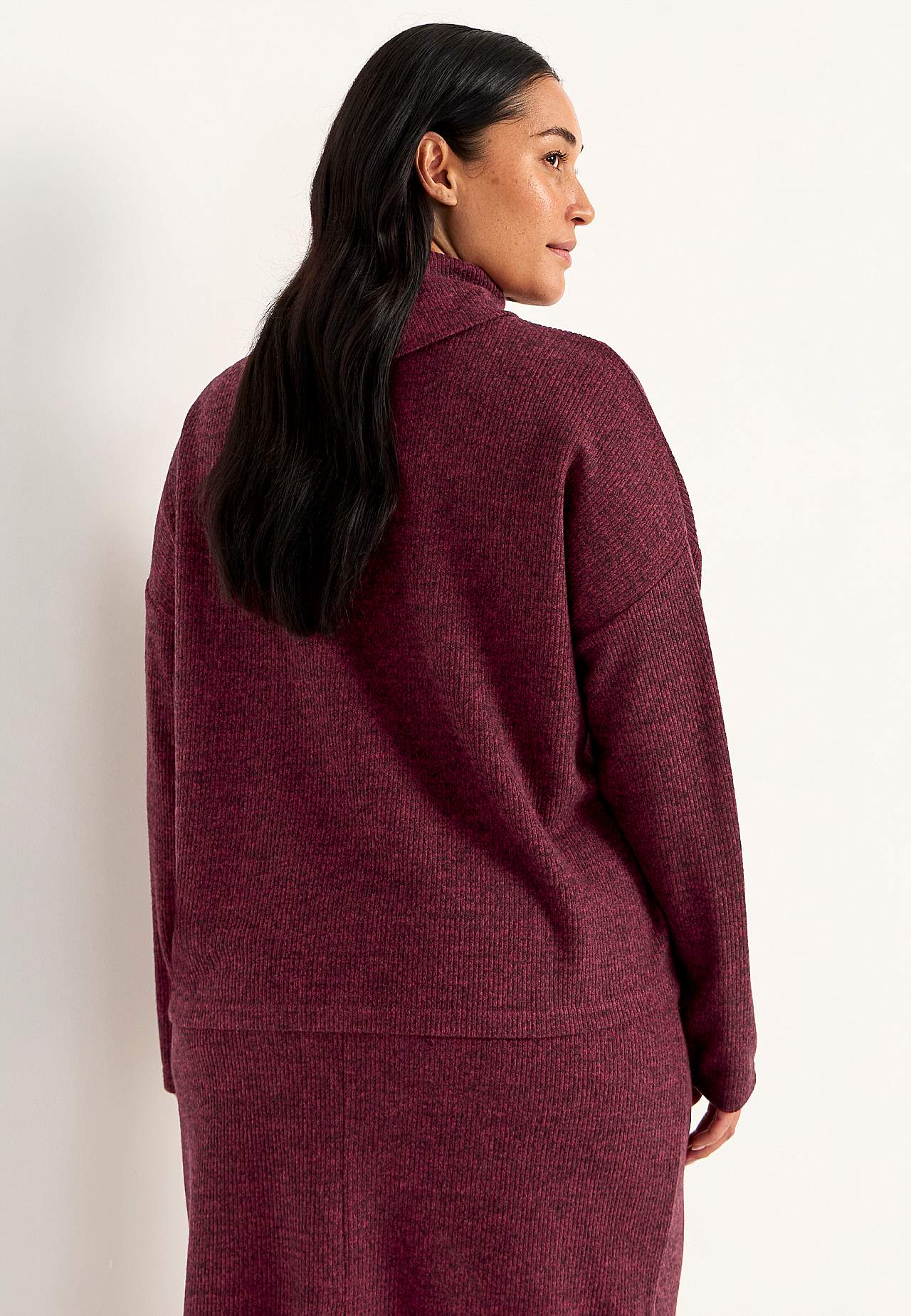 Super weicher Pullover mit Kragen Beata