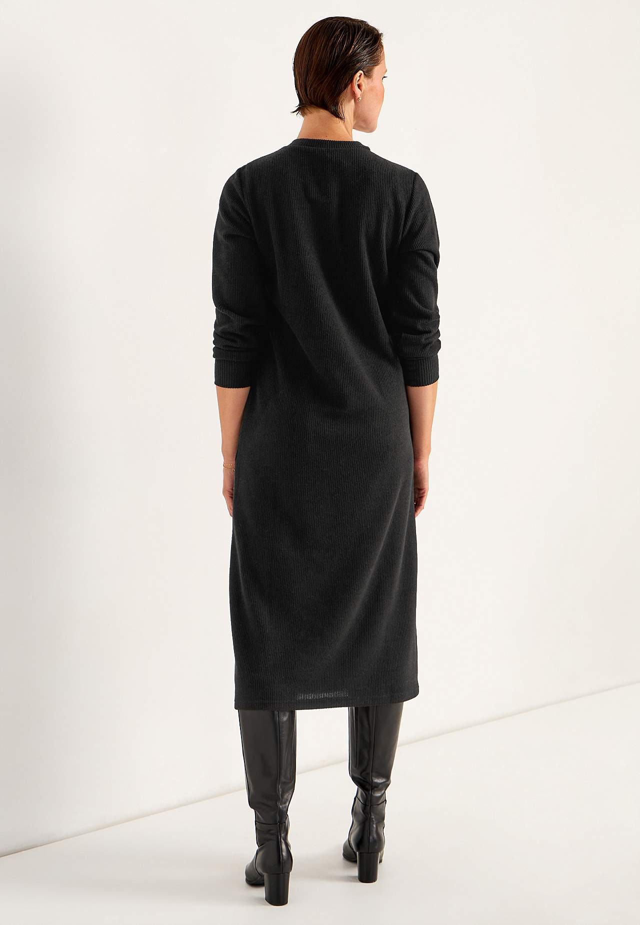 Super weiches Kleid mit Taschen Beata