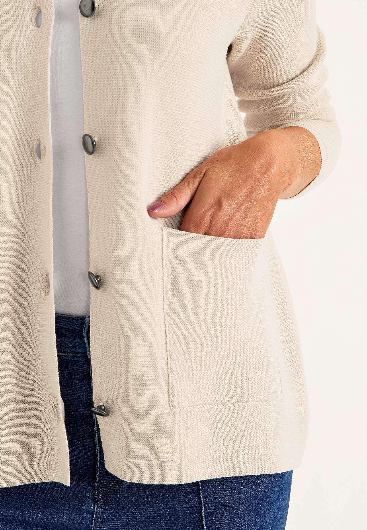 Cardigan mit Knöpfen
