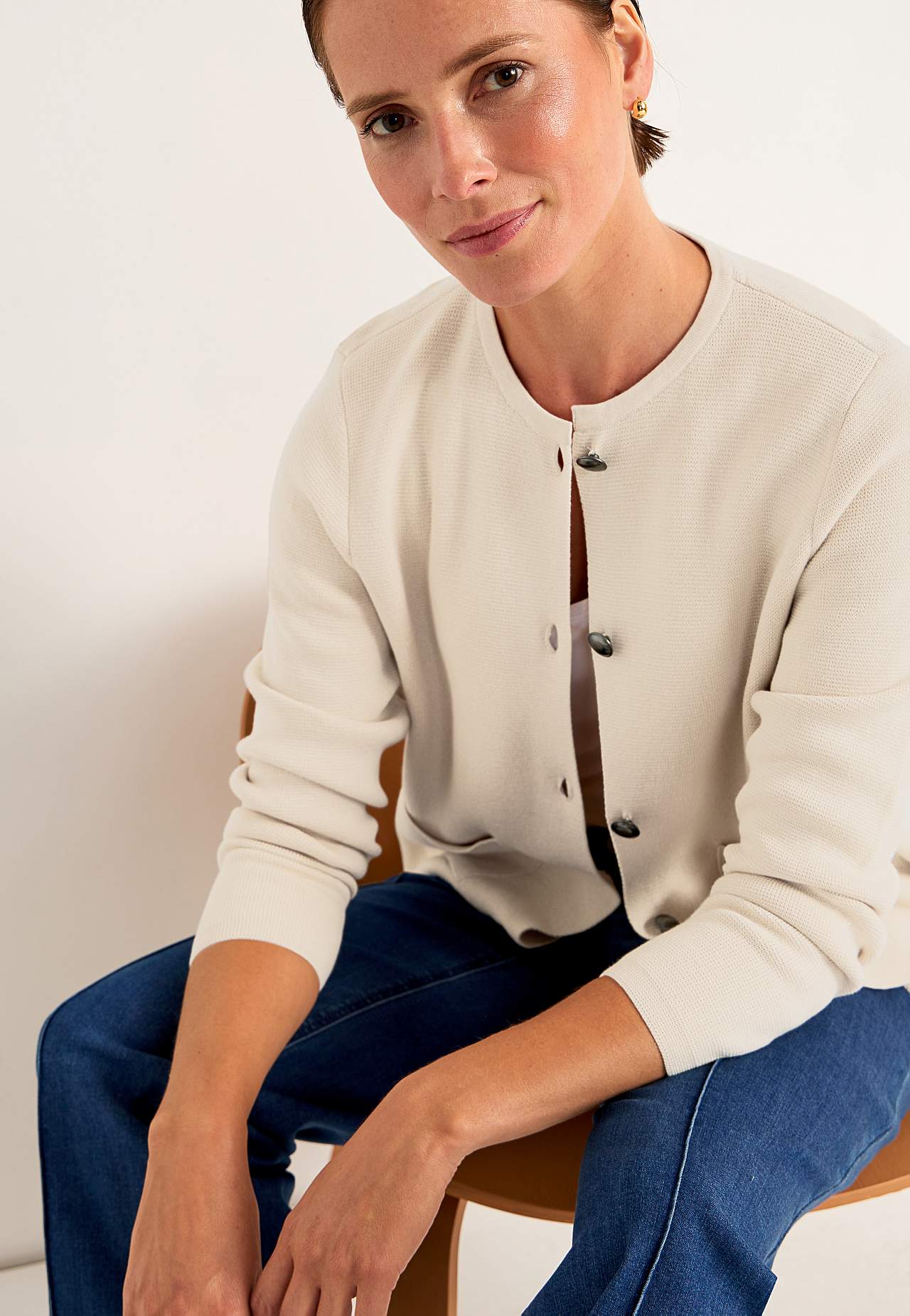 Cardigan mit Knöpfen