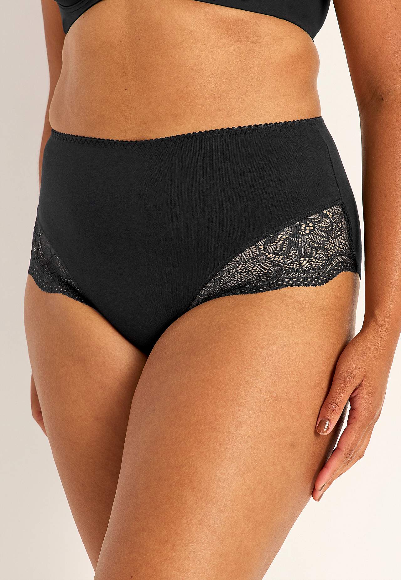 Damen-Unterhose aus Baumwolle 3er-Pack 3er-Pack