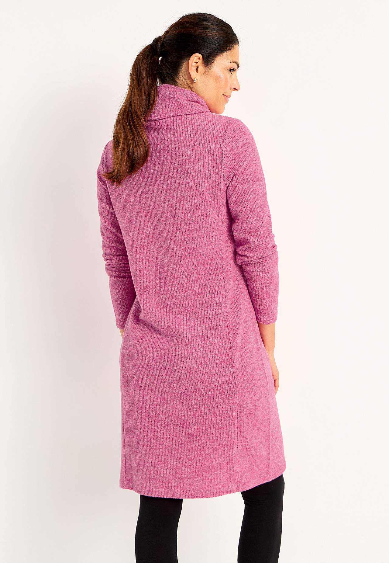 Super weiches Kleid mit Kragen Beata