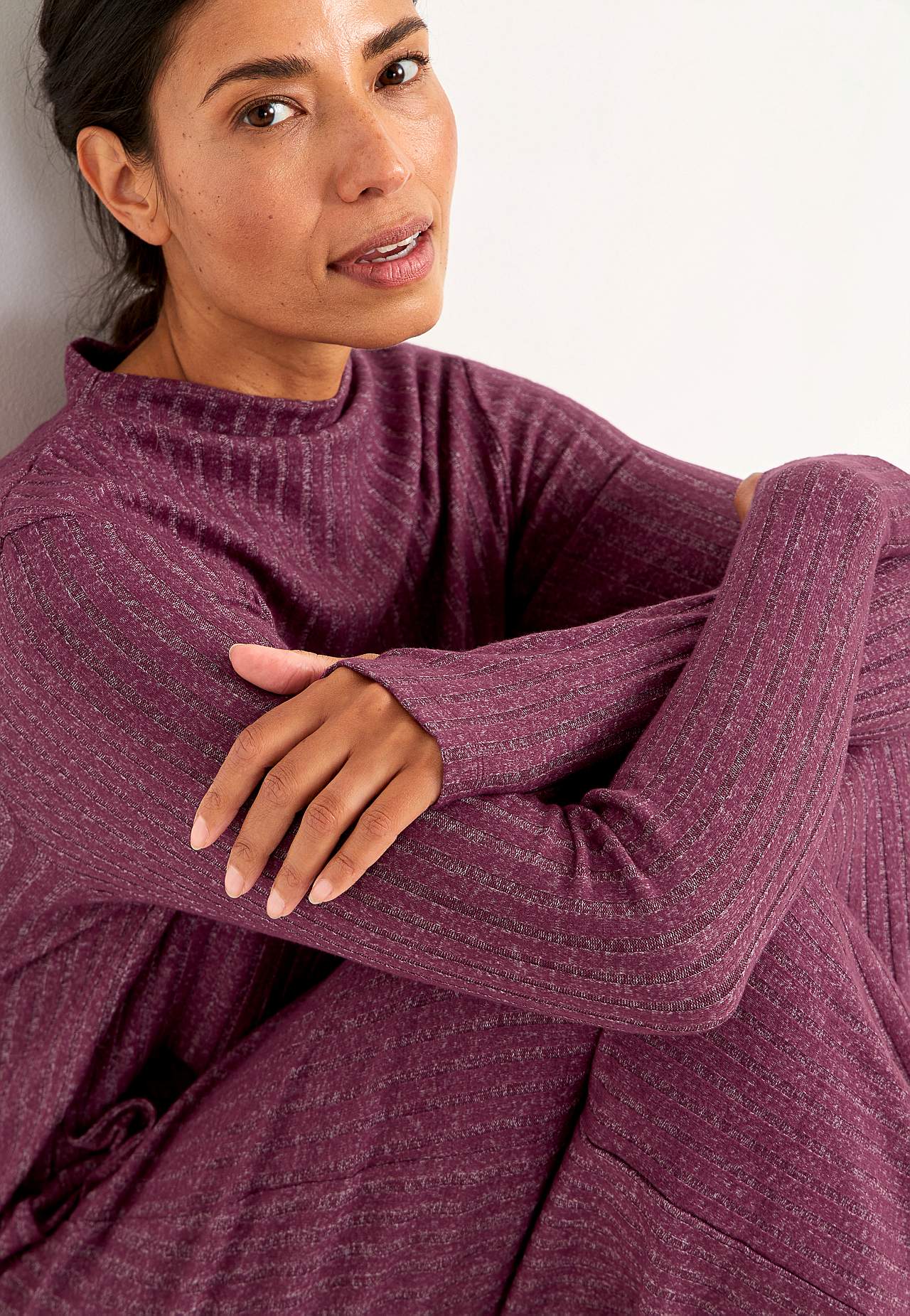 Weiches Jerseykleid mit Taschen