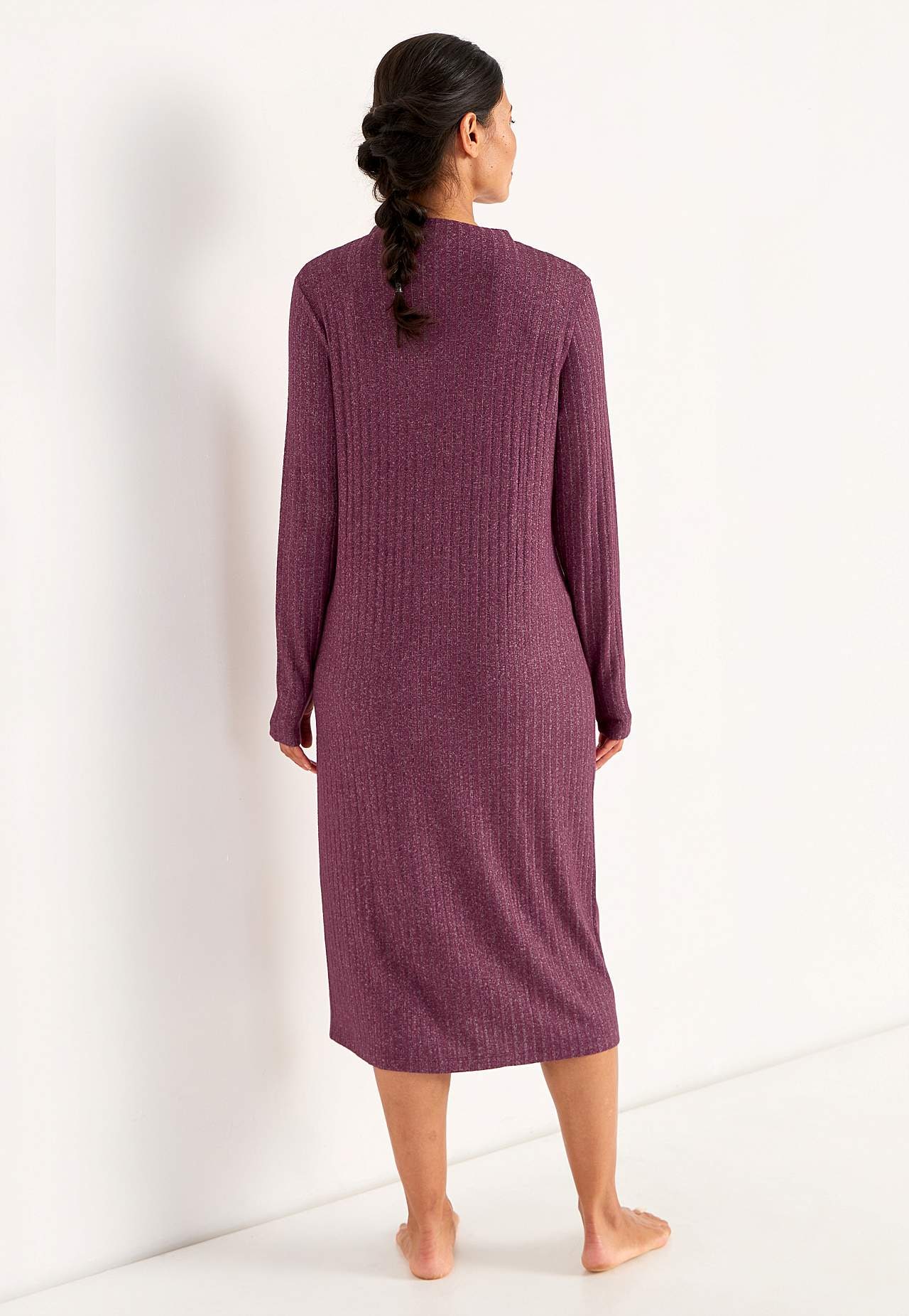 Weiches Jerseykleid mit Taschen