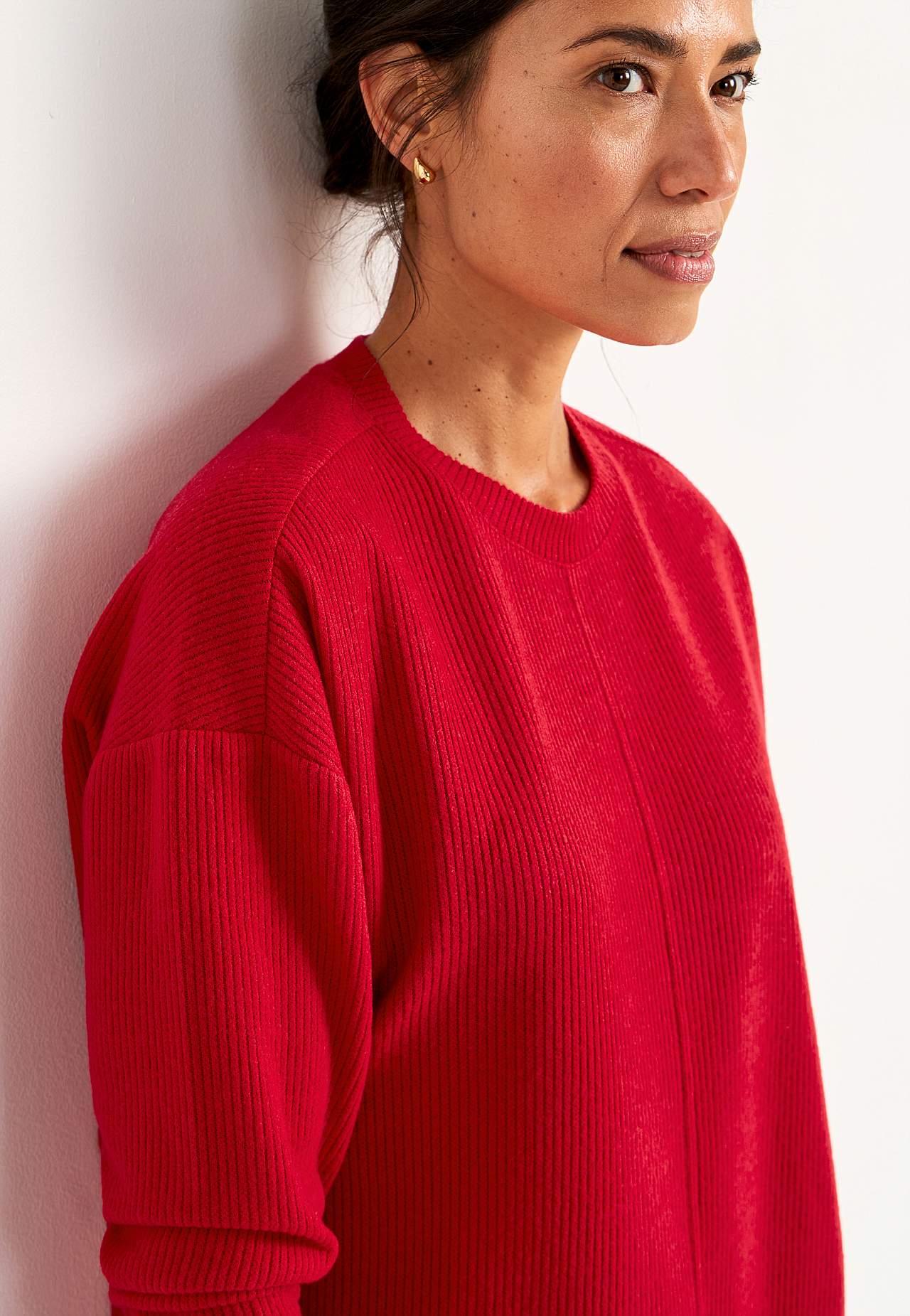 Super weicher Pullover mit dekorativer Mittelnaht Beata