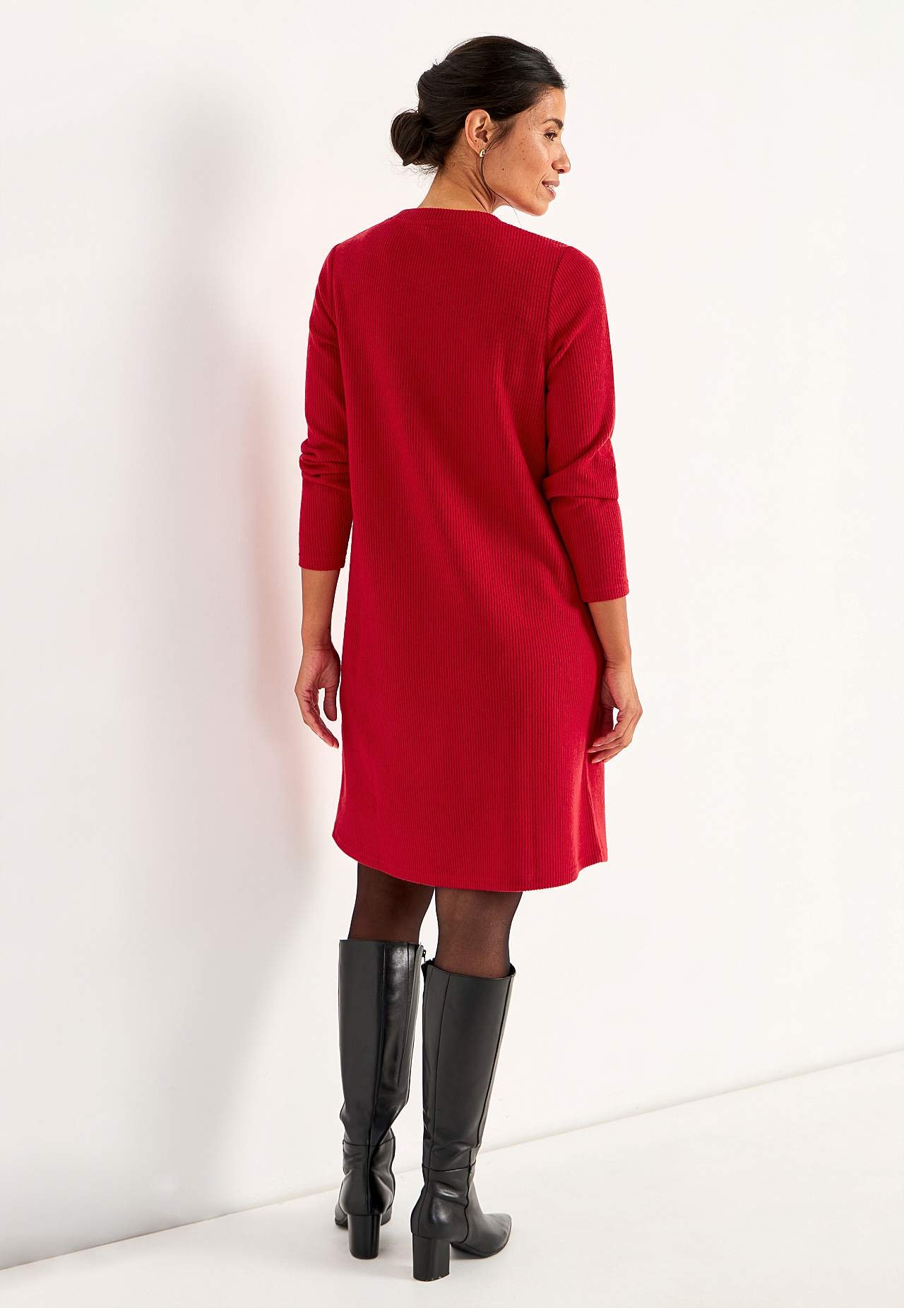 Super weiches Kleid mit Taschen Beata