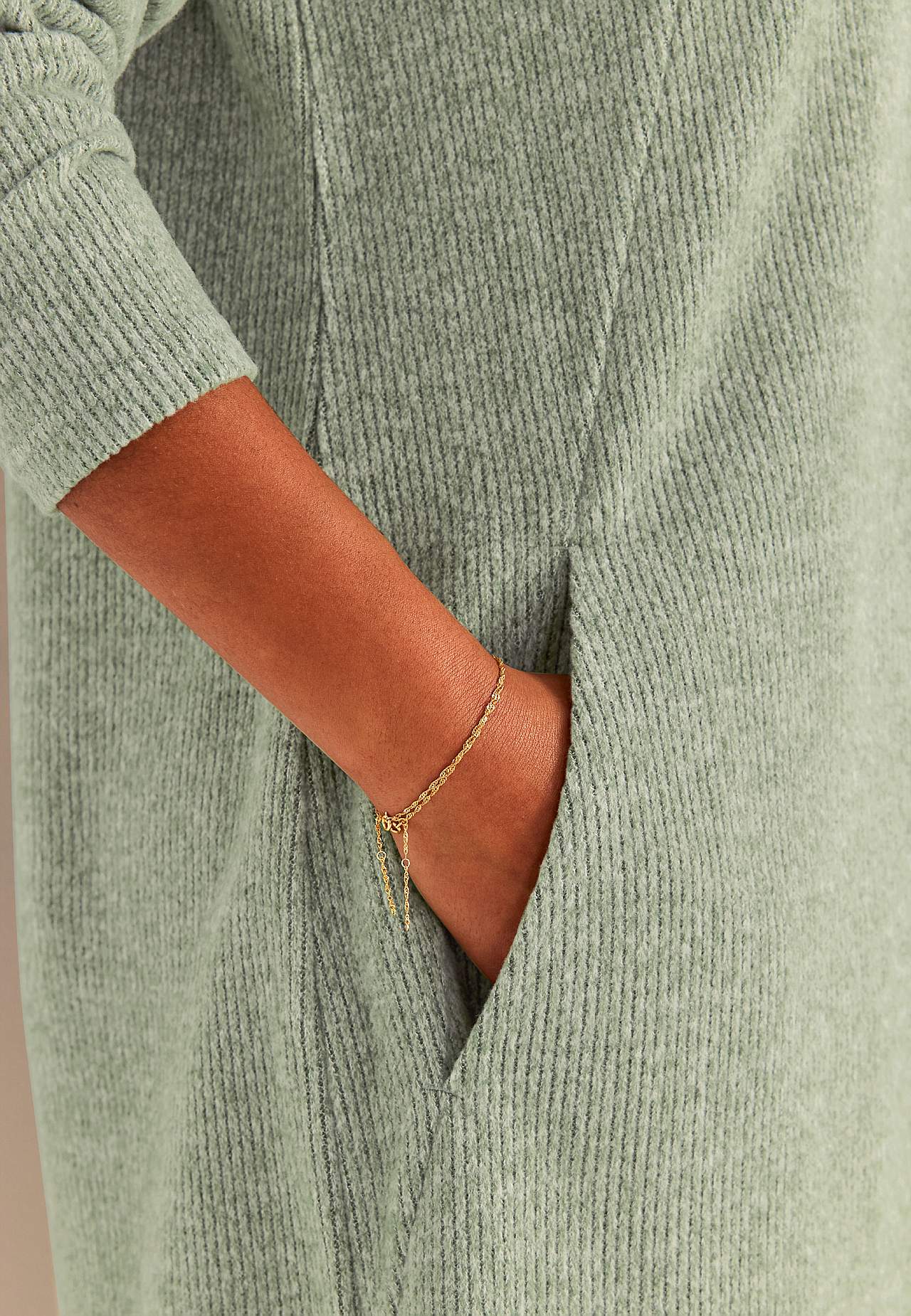 Super weiches Kleid mit Taschen Beata