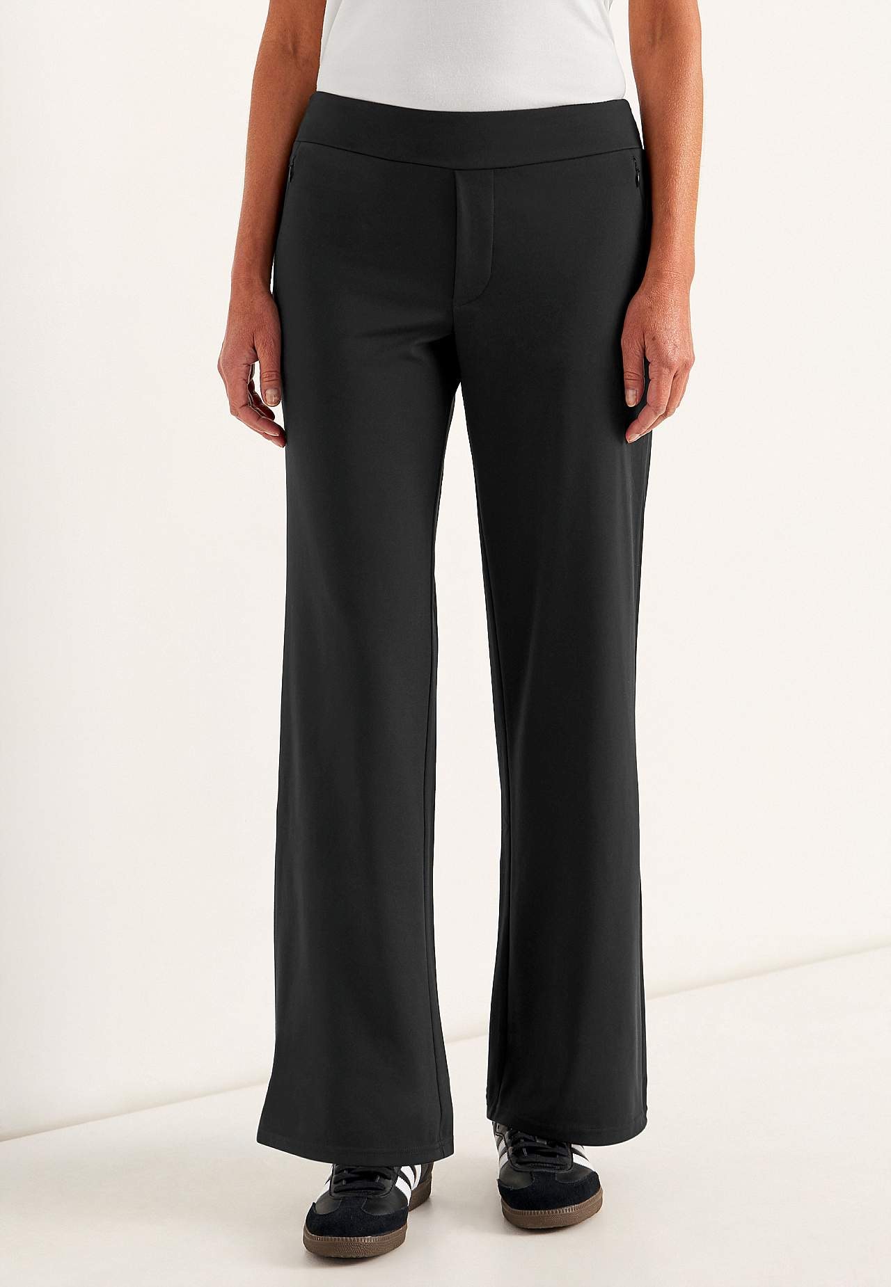 Vielseitige, breite Jerseyhose