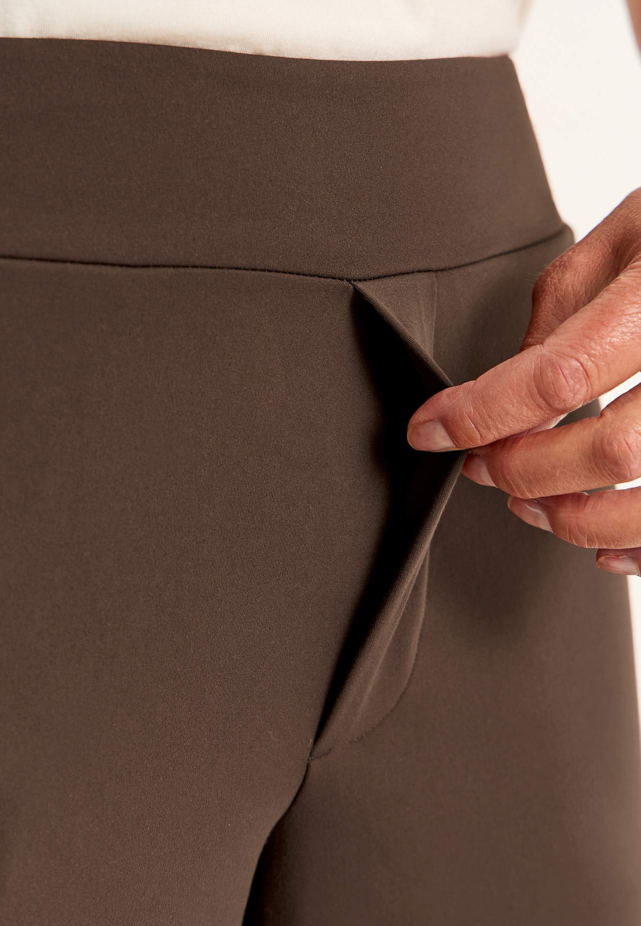 Vielseitige, breite Jerseyhose