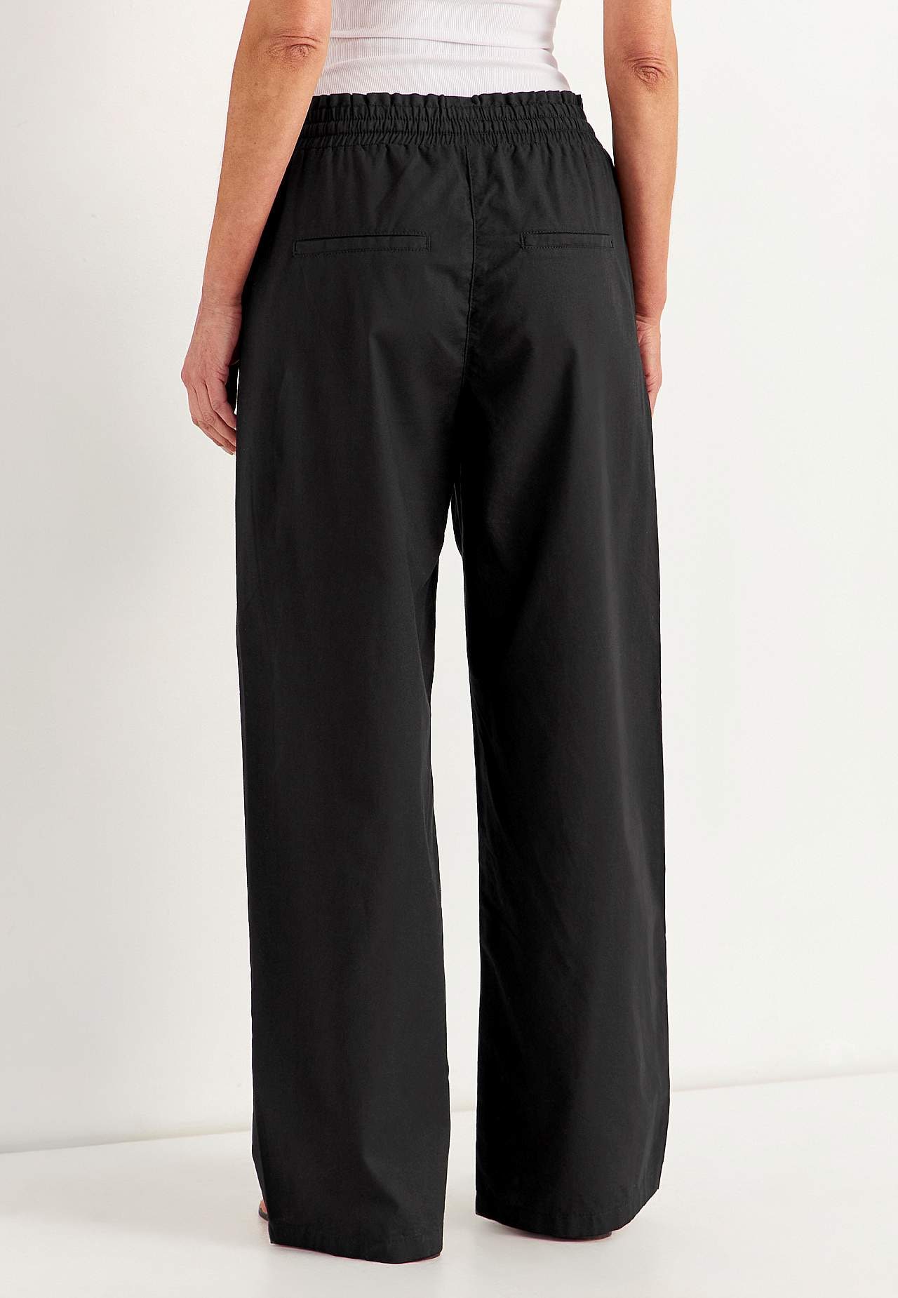 Hose aus gewaschener Baumwolle