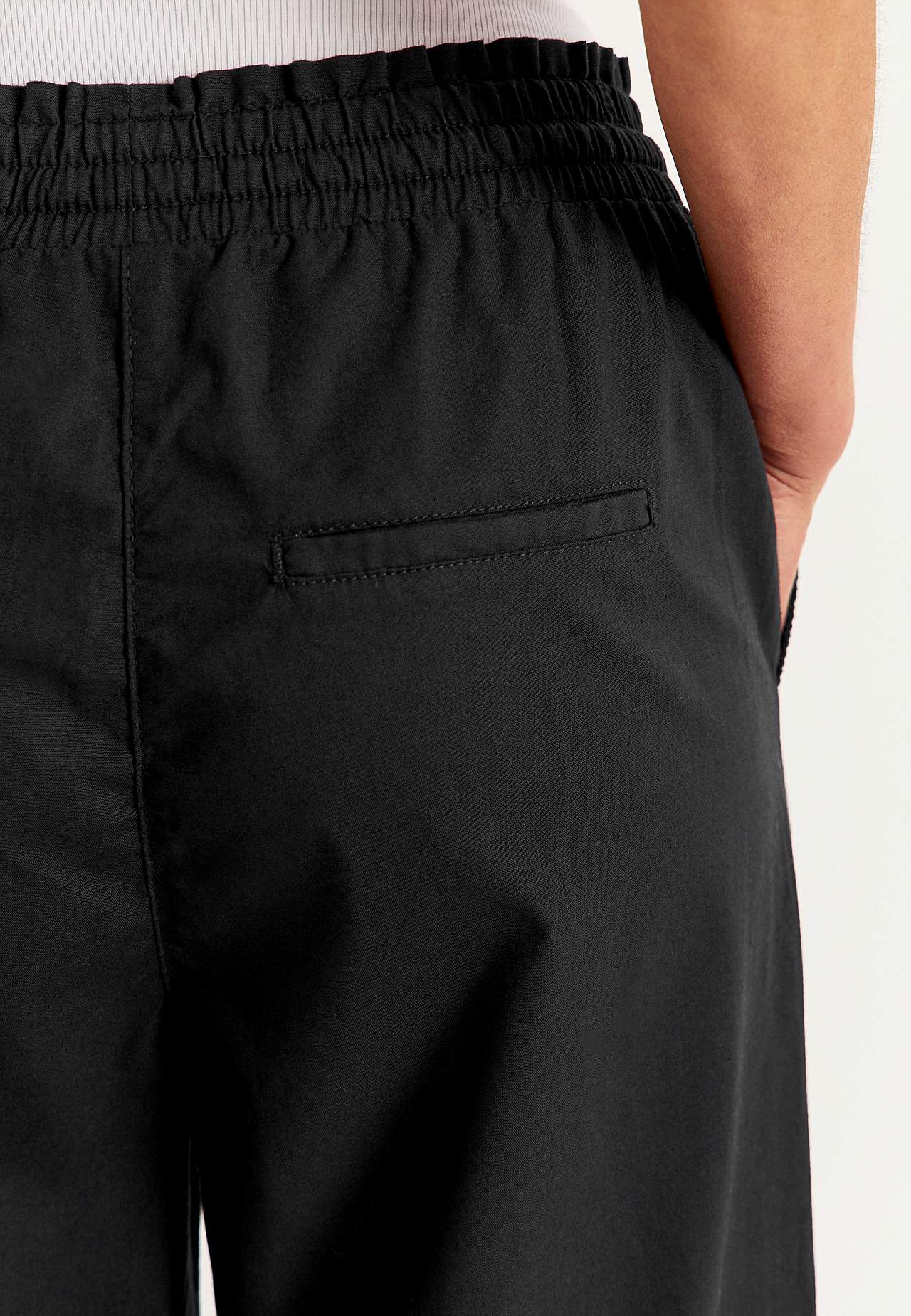 Hose aus gewaschener Baumwolle