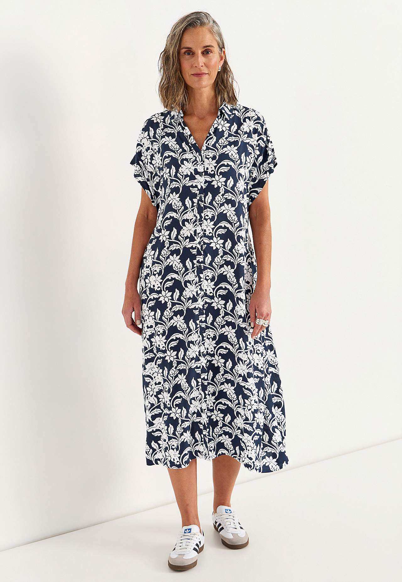 Hemdkleid mit Taschen