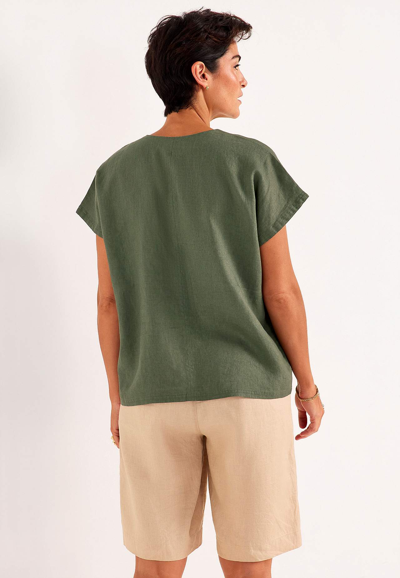 Leinen-Bluse Premium