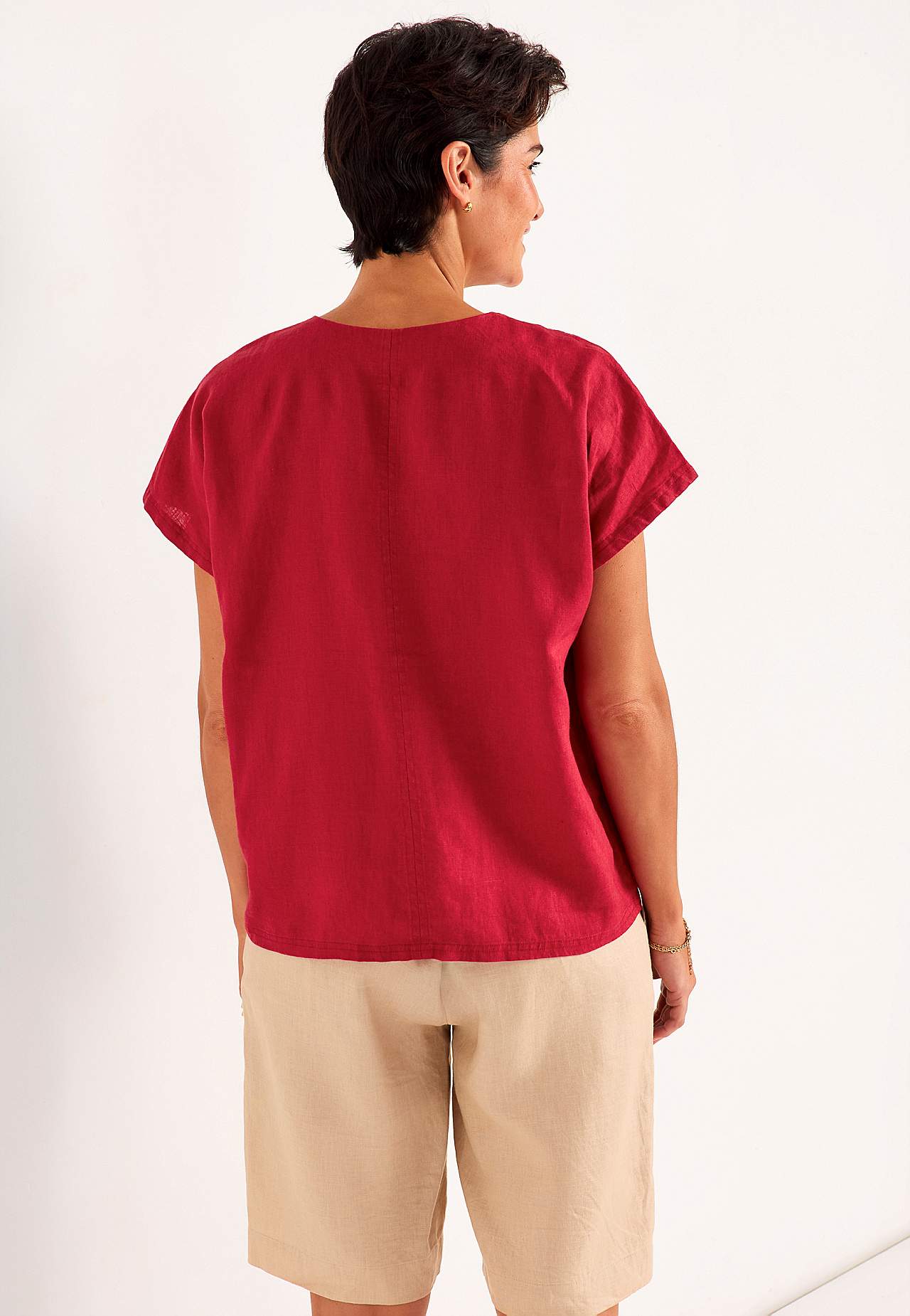 Leinen-Bluse Premium