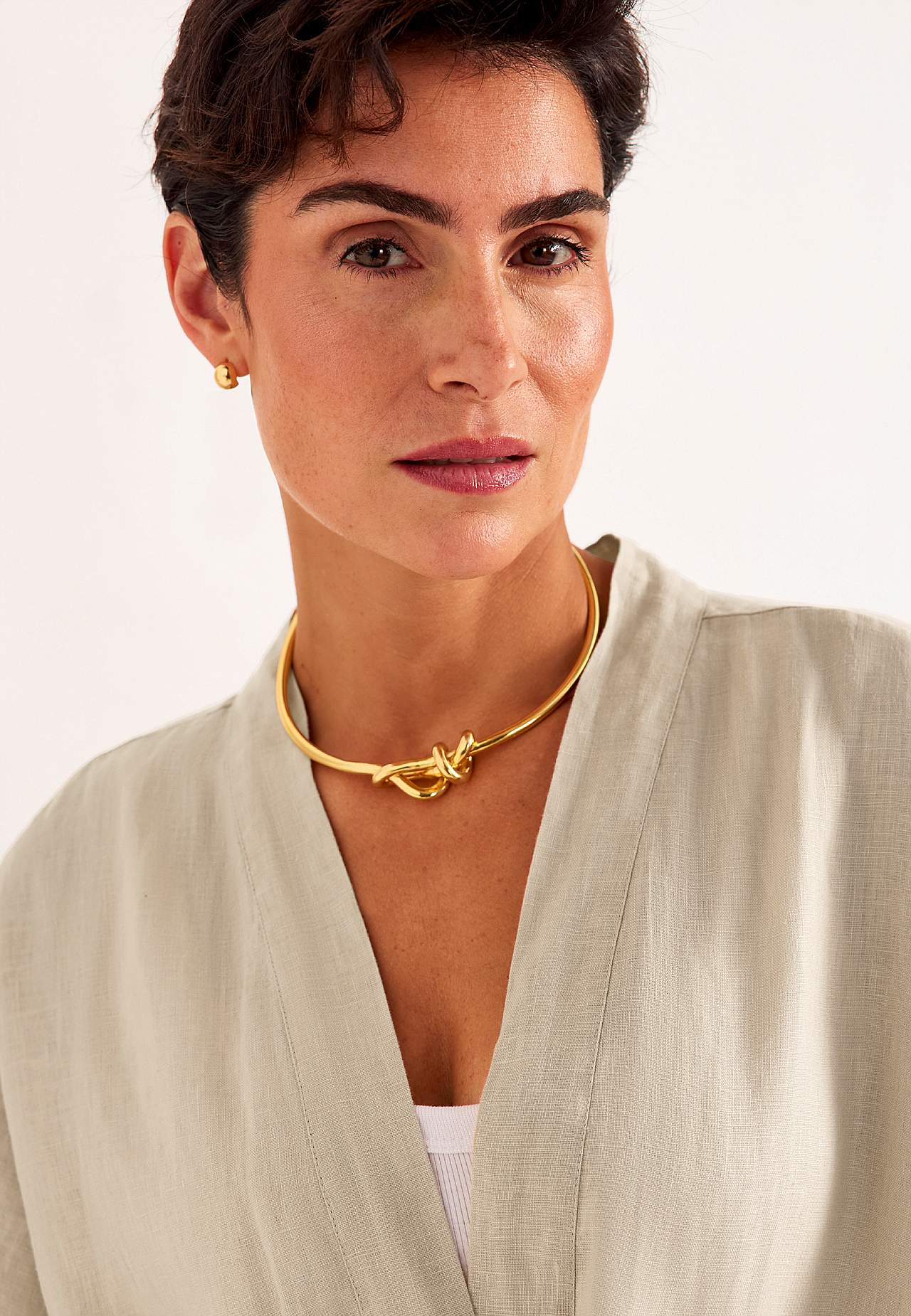 Kimono-Jacke Premium aus Leinen