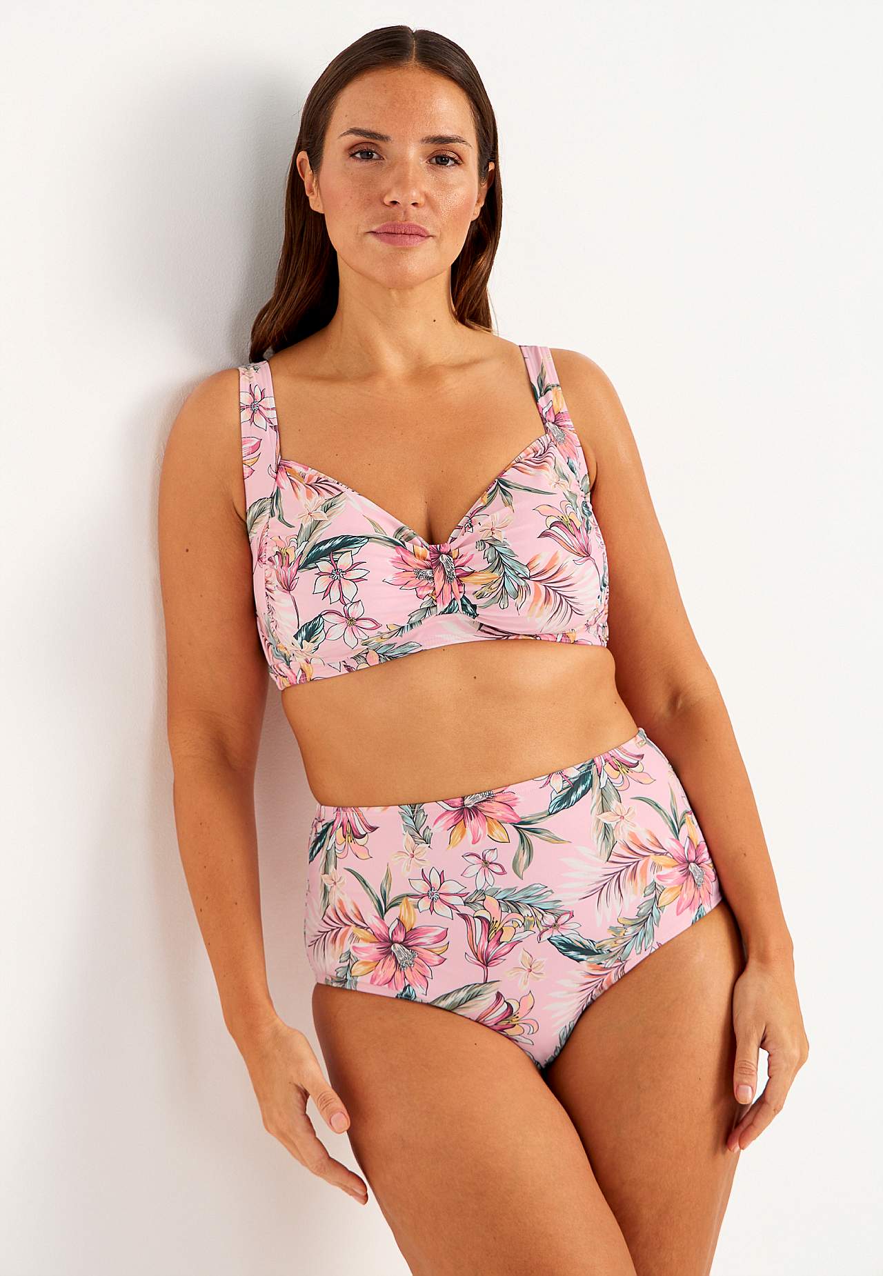 Bikini-BH mit einem Blumen-Muster Brighton