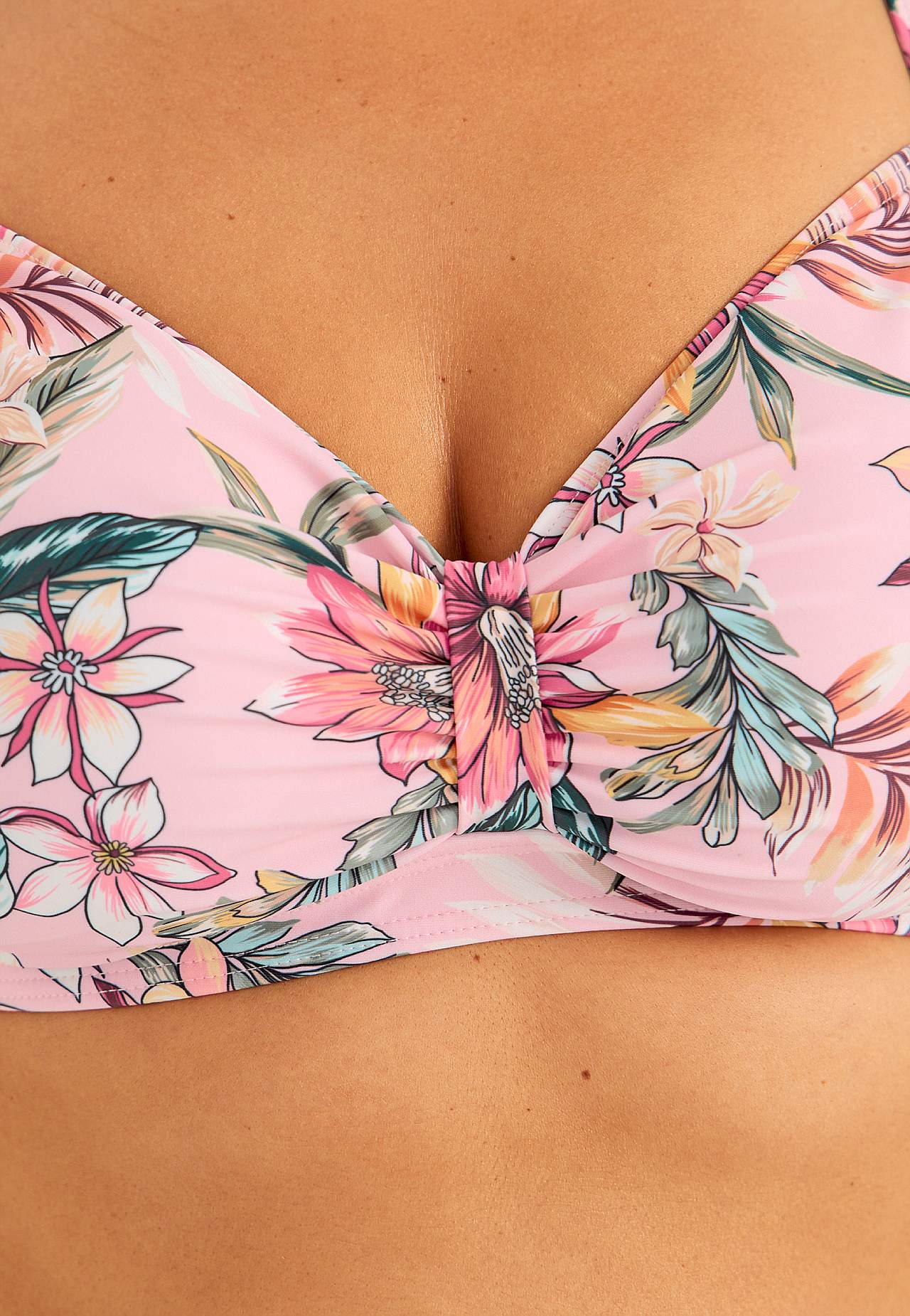 Bikini-BH mit einem Blumen-Muster Brighton