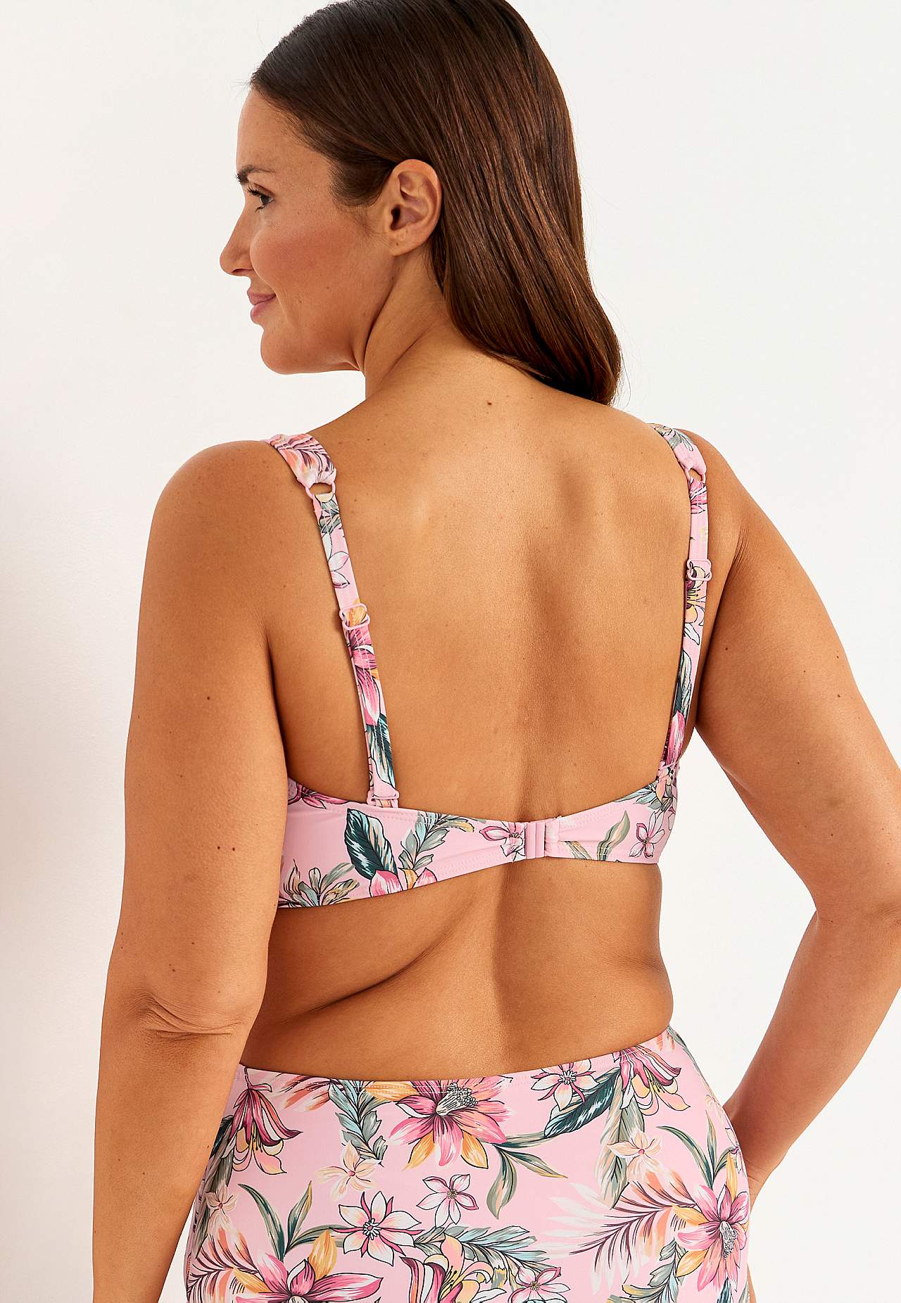 Bikini-BH mit einem Blumen-Muster Brighton