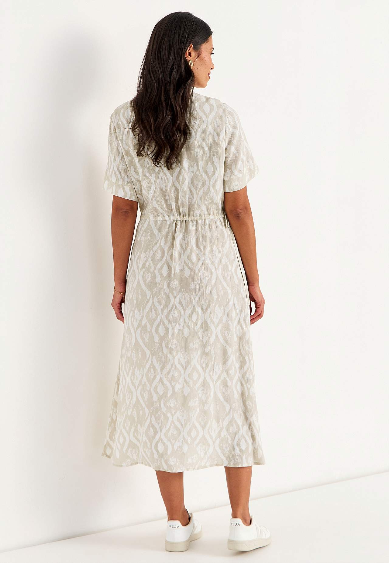 Kleid aus Krepp