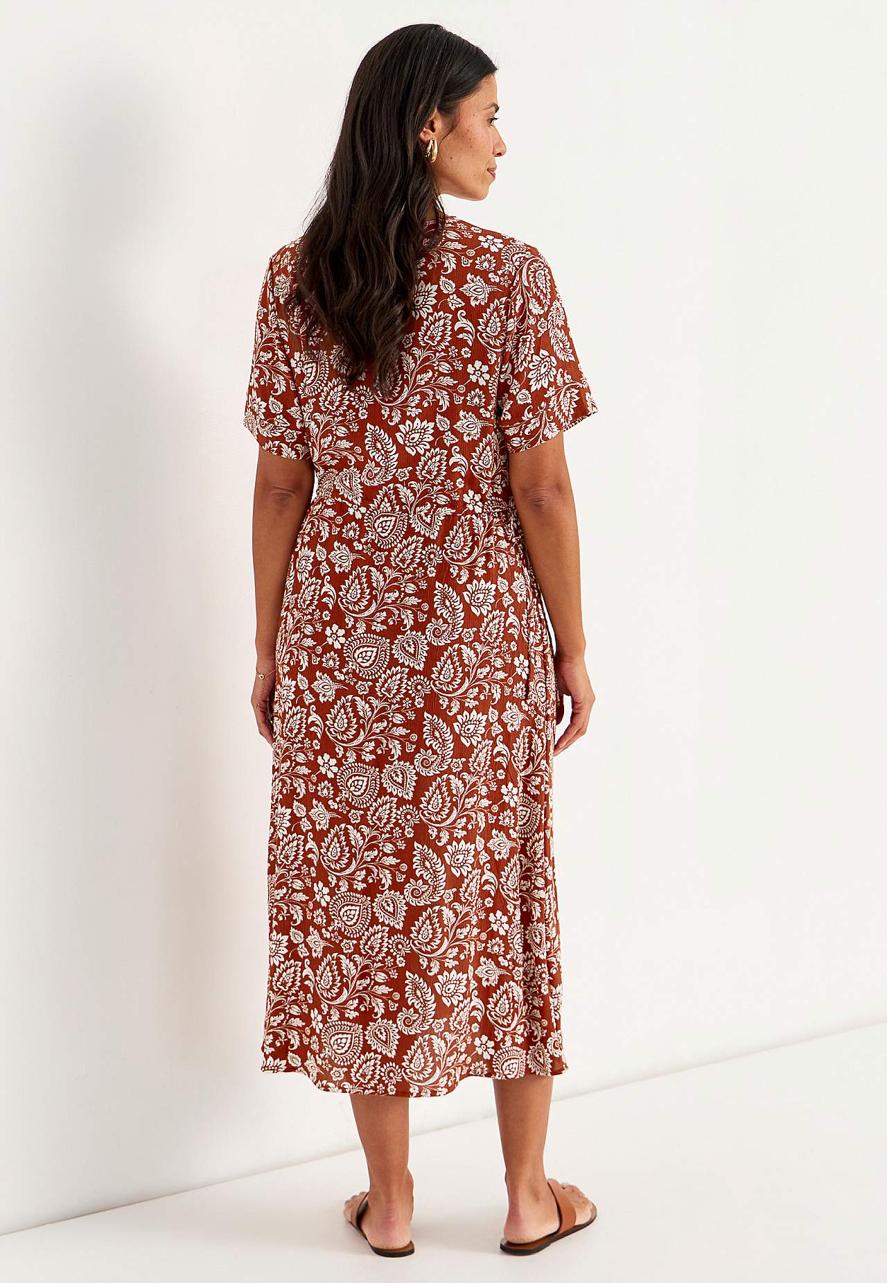 Kleid aus Krepp