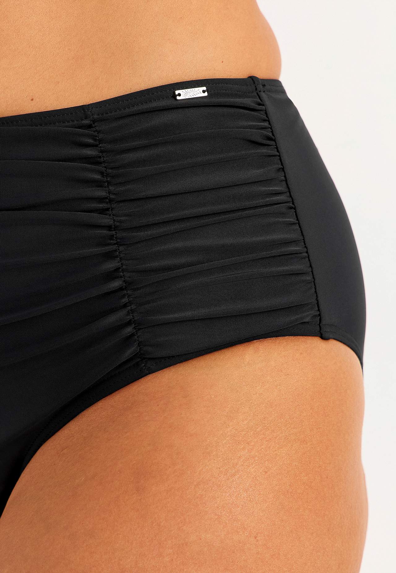 Bikini-Unterteil mit hohem Bund