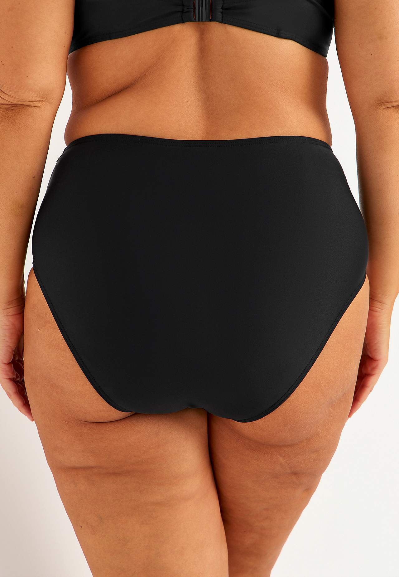 Bikini-Unterteil mit hohem Bund