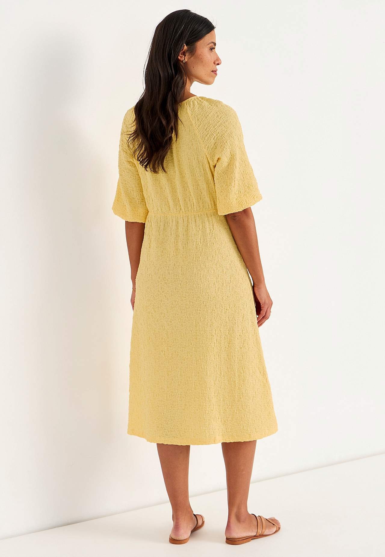 Jerseykleid mit Struktur