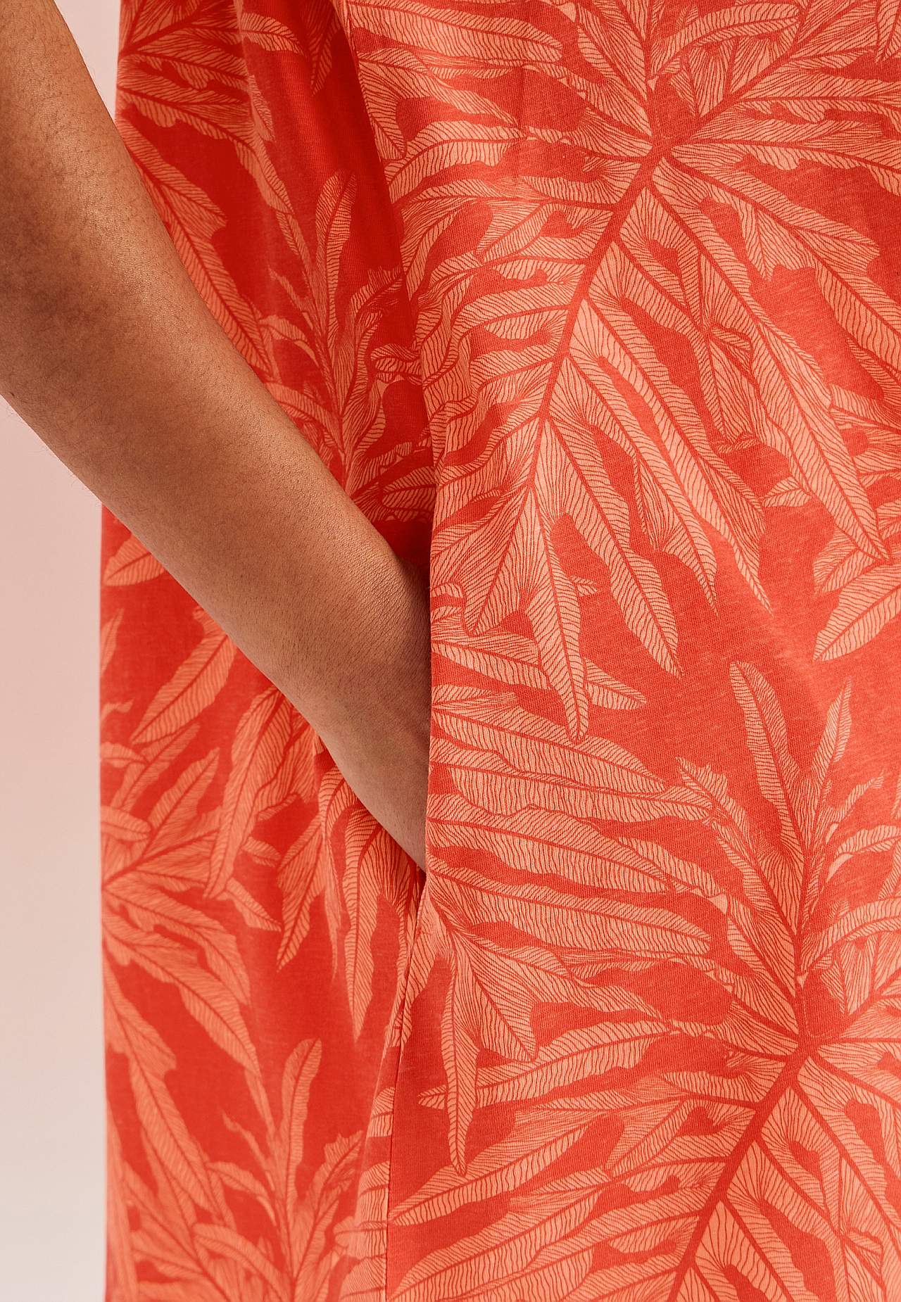 Tunika-Top aus Bio-Baumwolle mit Taschen