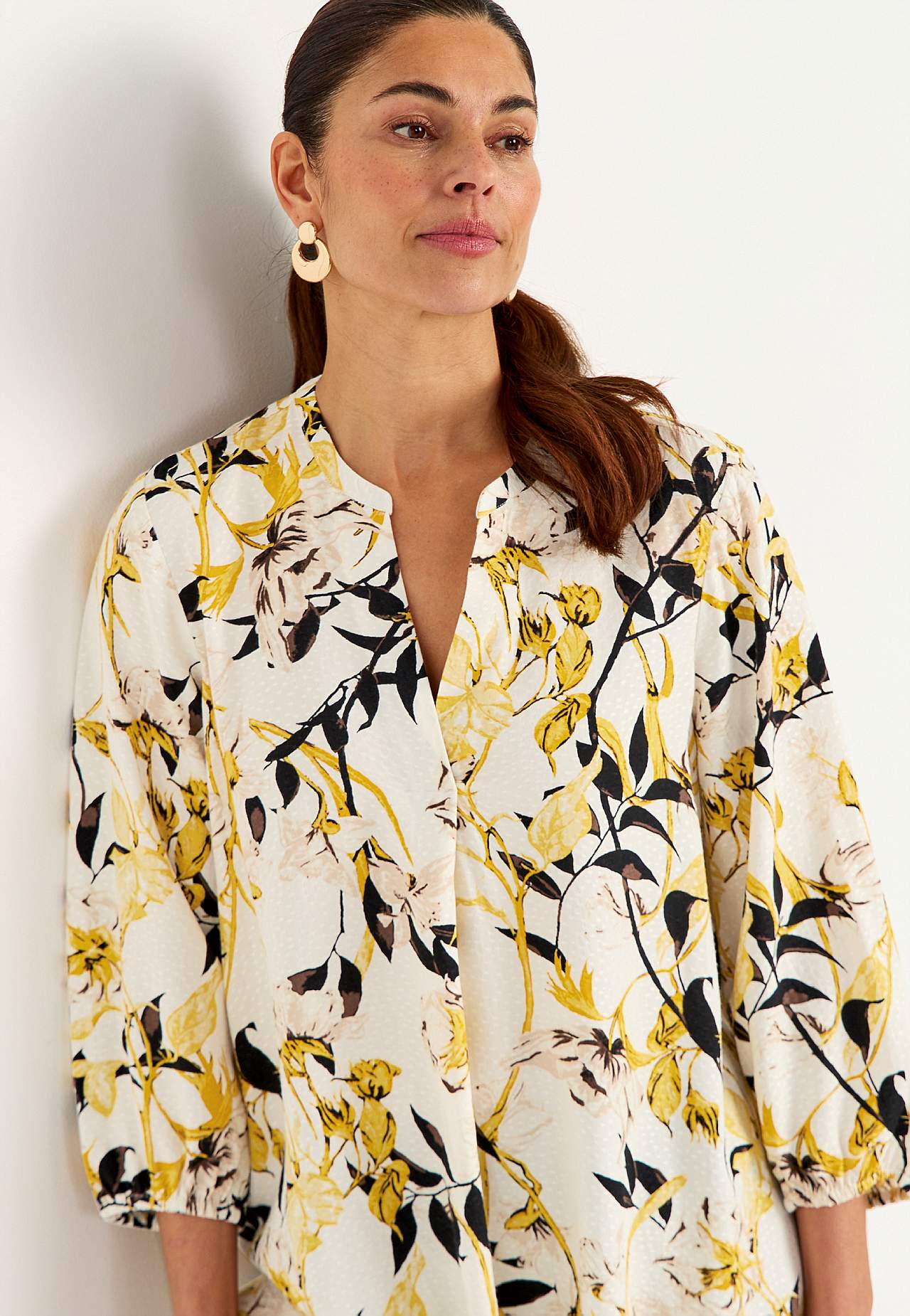 Gewebte, gemusterte Tunika