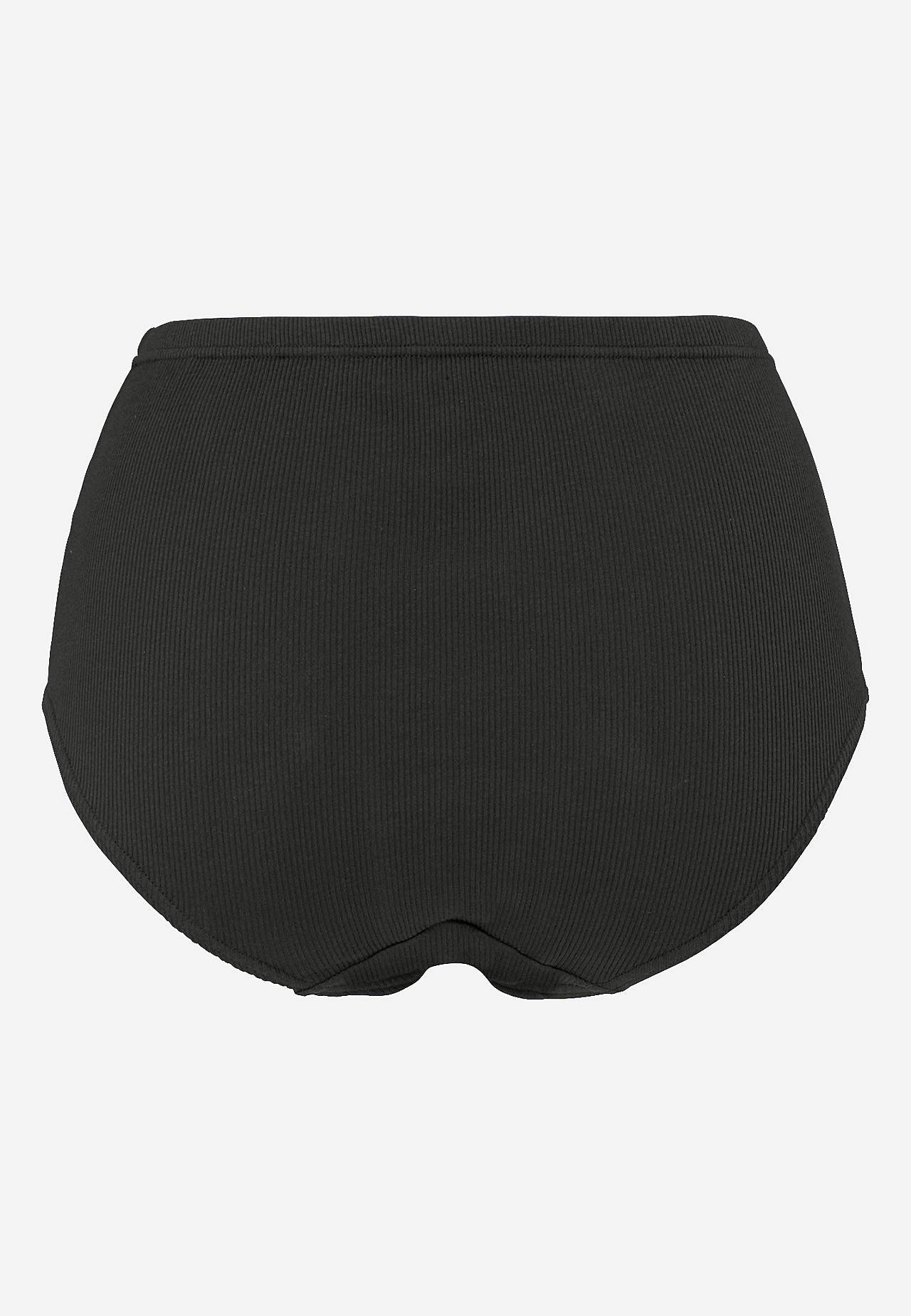 Gerippte Damen-Unterhose aus Baumwolle Lisa 6er-Pack