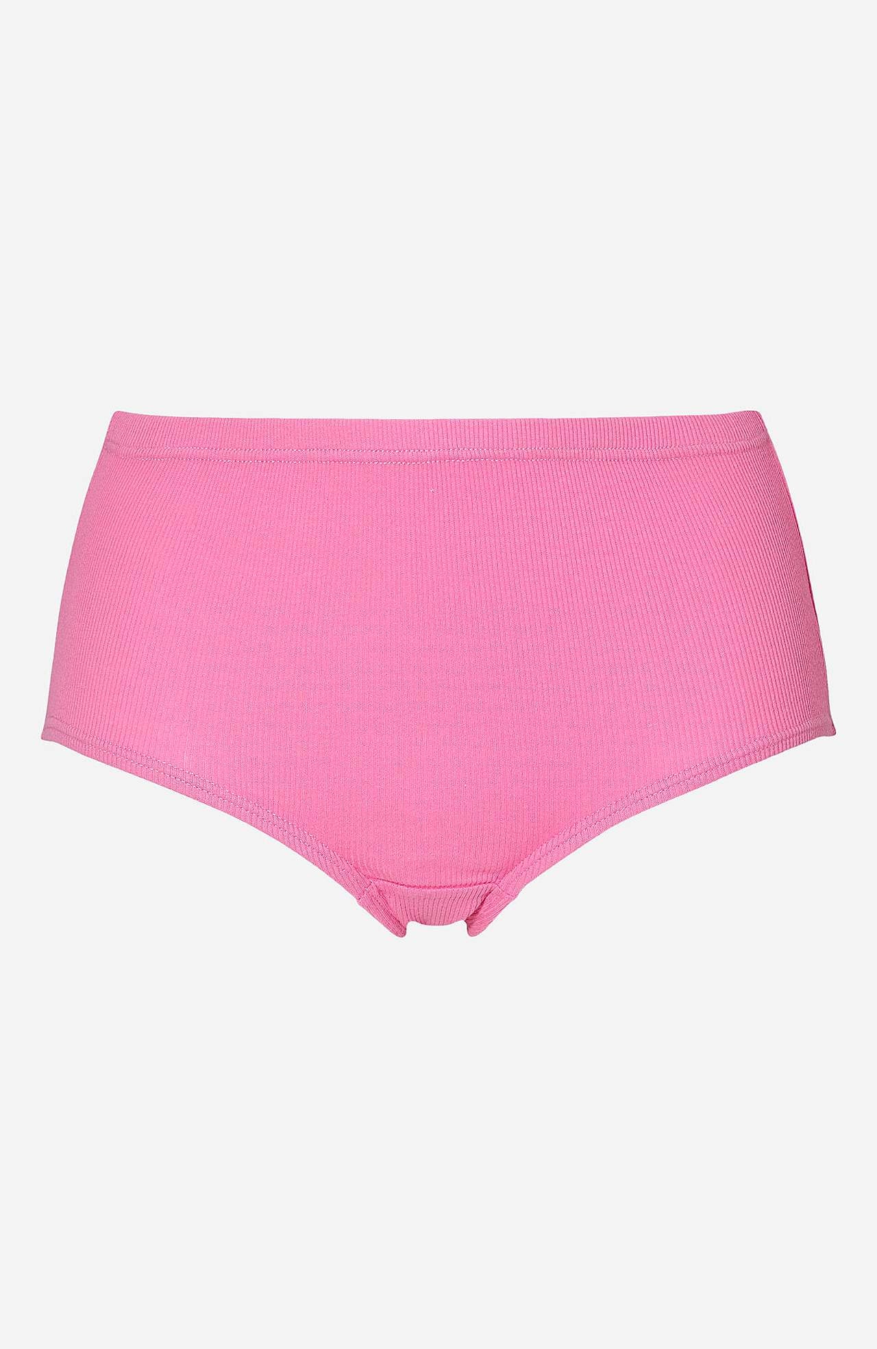 Gerippte Damen-Unterhose aus Baumwolle Lisa 6er-Pack