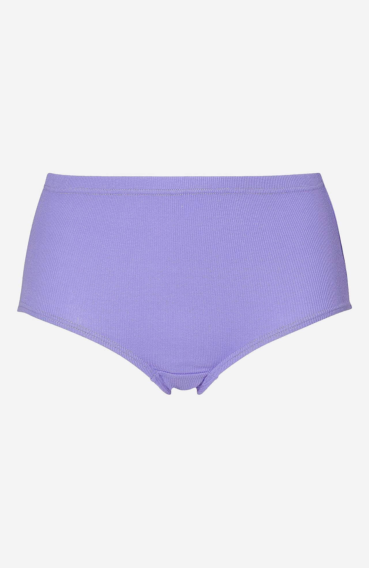 Gerippte Damen-Unterhose aus Baumwolle Lisa 6er-Pack