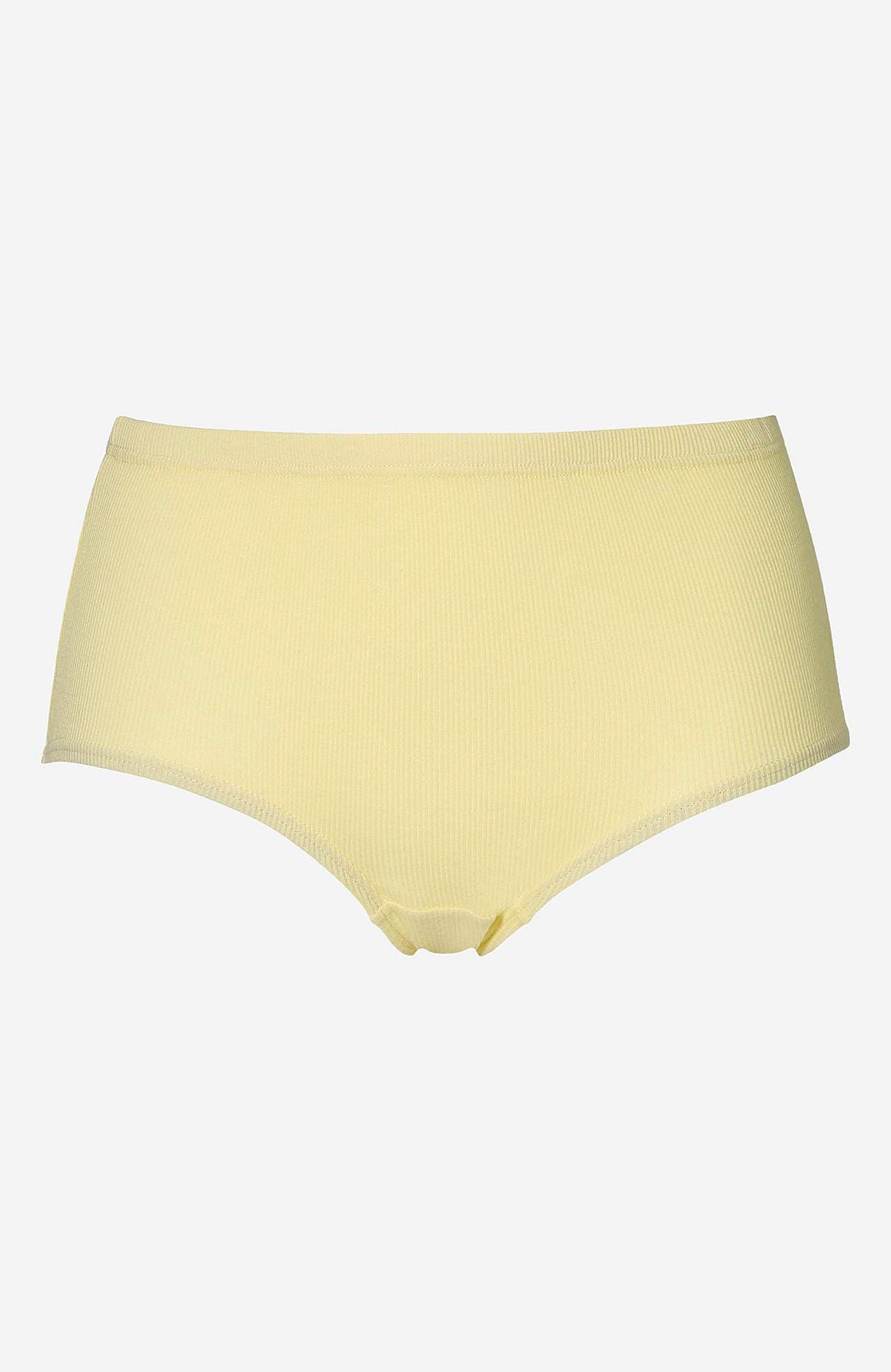 Gerippte Damen-Unterhose aus Baumwolle Lisa 6er-Pack
